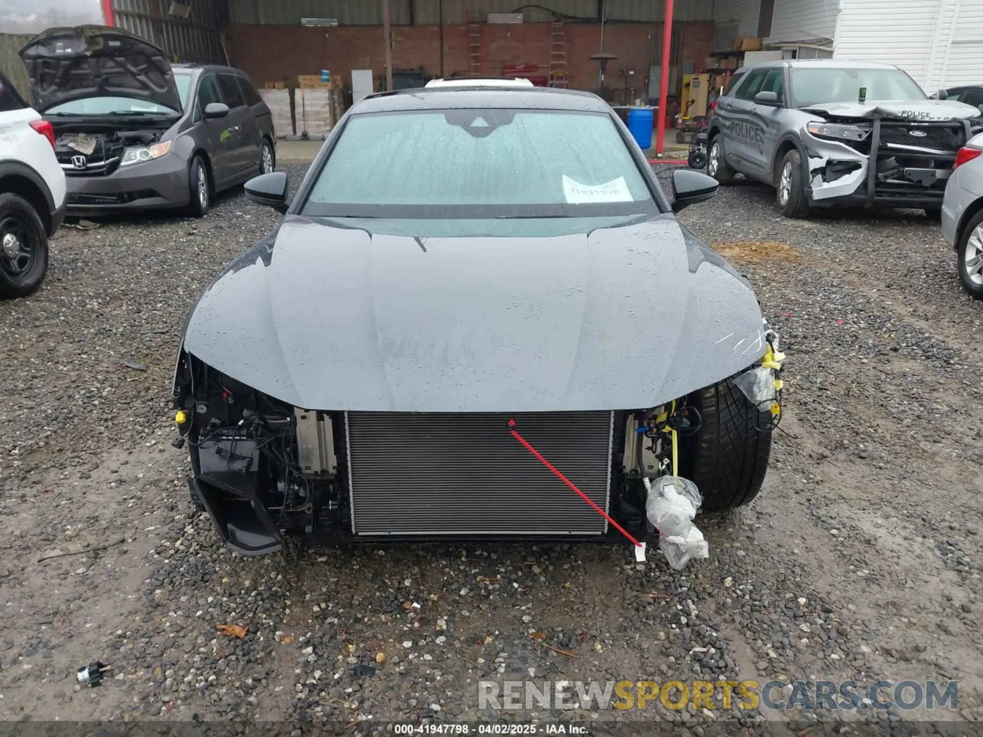 13 fotografías del automóvil dañado WAUSFAF2XLN038944 AUDI S7 SPORTBACK 2020