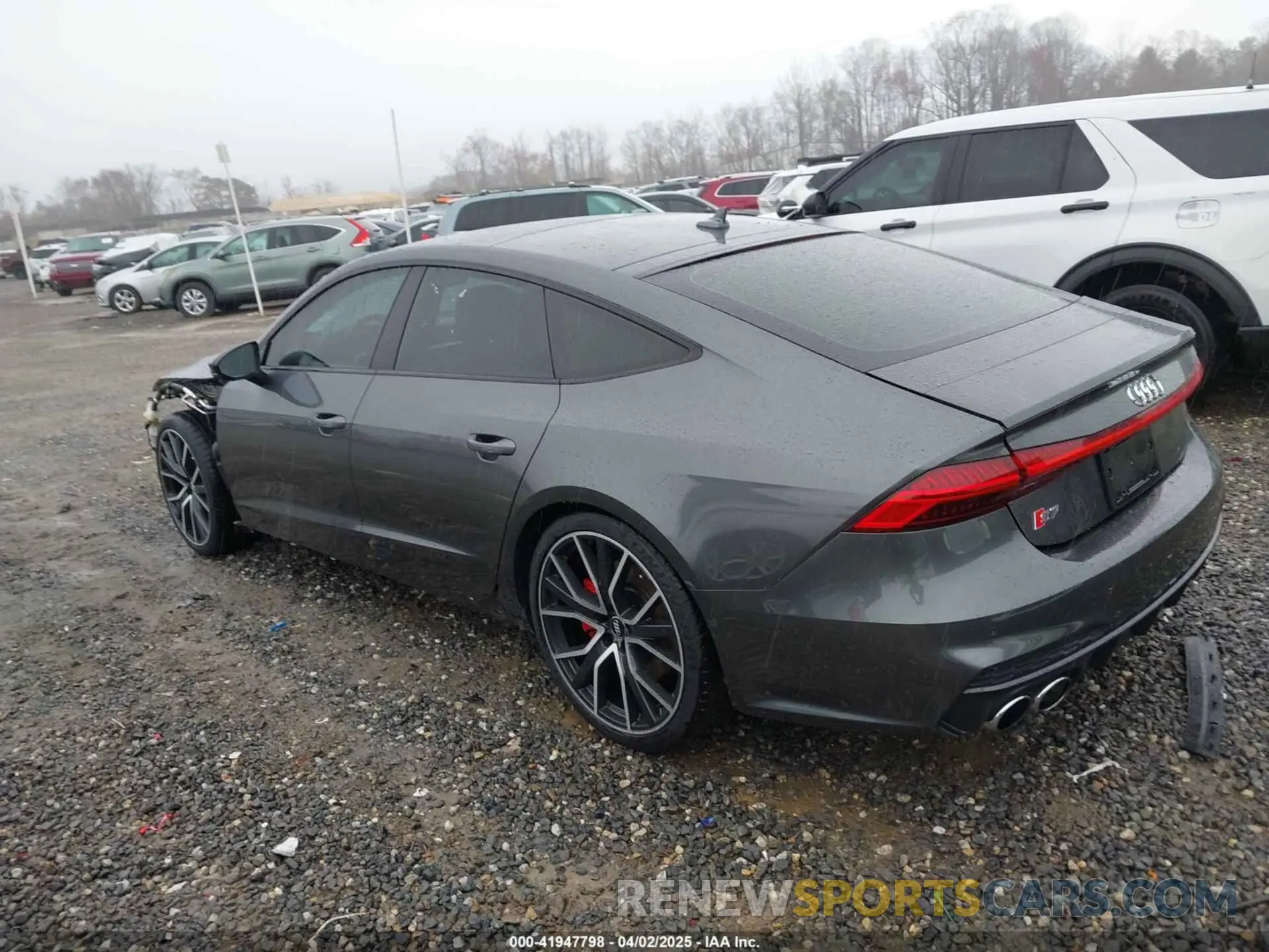 3 fotografías del automóvil dañado WAUSFAF2XLN038944 AUDI S7 SPORTBACK 2020