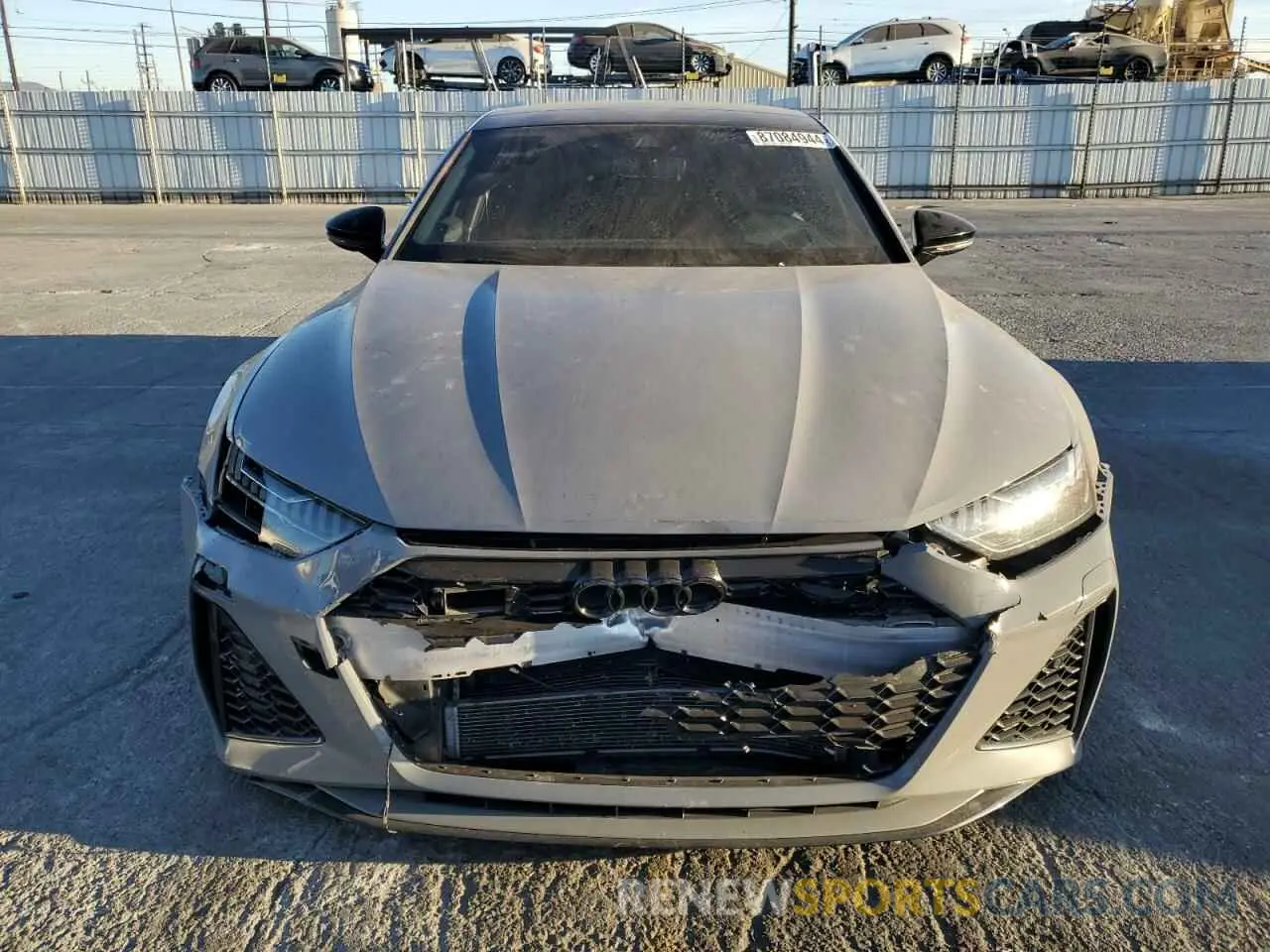 5 fotografías del automóvil dañado WUAPCBF25MN900270 AUDI S7/RS7 2021