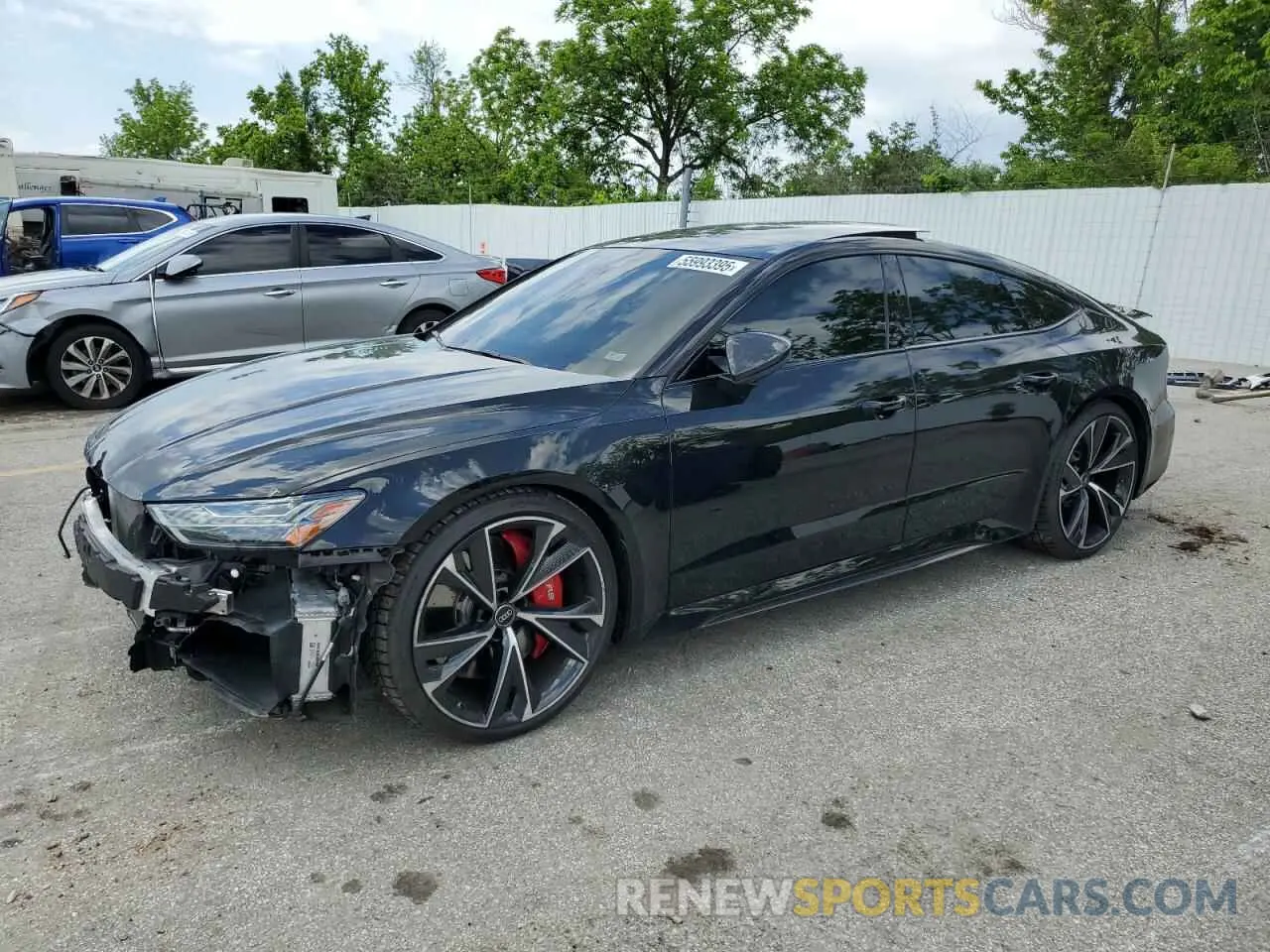 1 fotografías del automóvil dañado WUAPCBF27NN905150 AUDI S7/RS7 2022