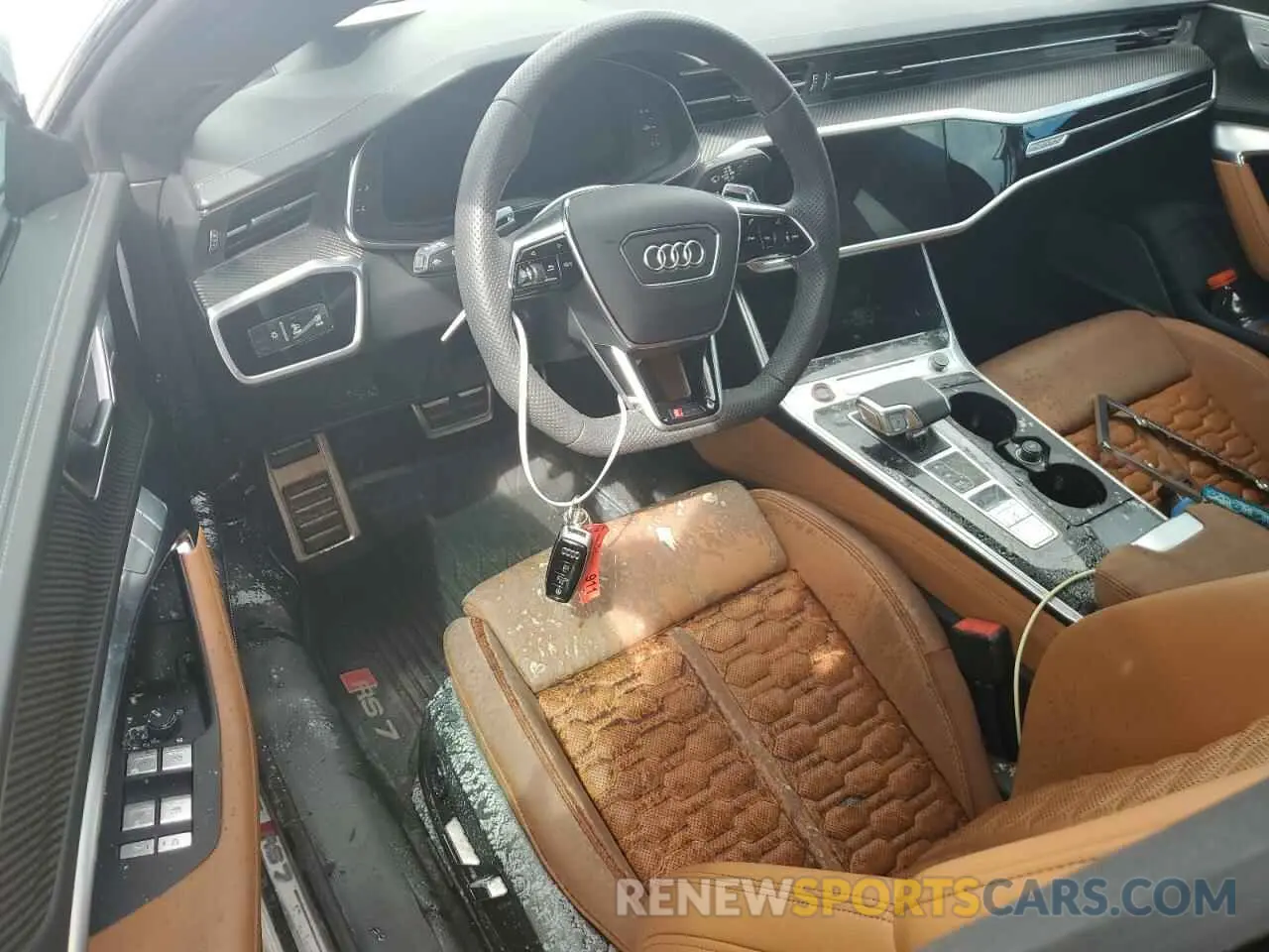 8 fotografías del automóvil dañado WUAPCBF2XPN906263 AUDI S7/RS7 2023