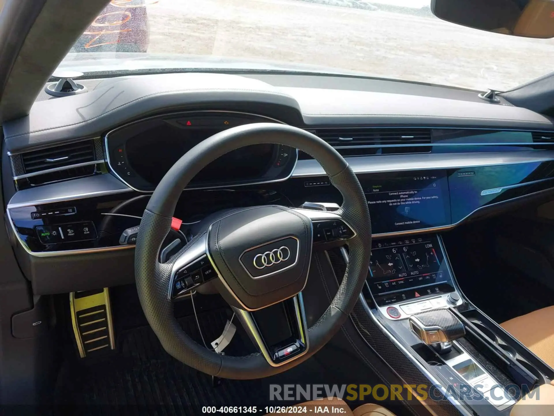 14 fotografías del automóvil dañado WAULSAF81PN013456 AUDI S8 2023