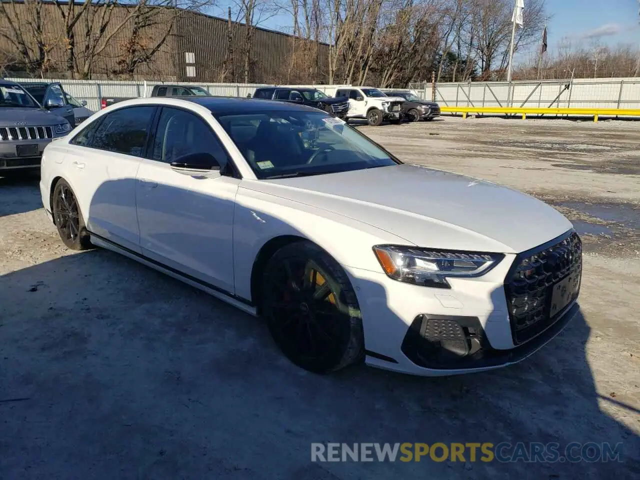 4 fotografías del automóvil dañado WAULSAF85PN000614 AUDI S8 2023