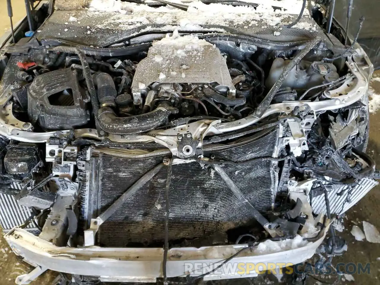 11 fotografías del automóvil dañado WAULSAF8XPN002083 AUDI S8 2023
