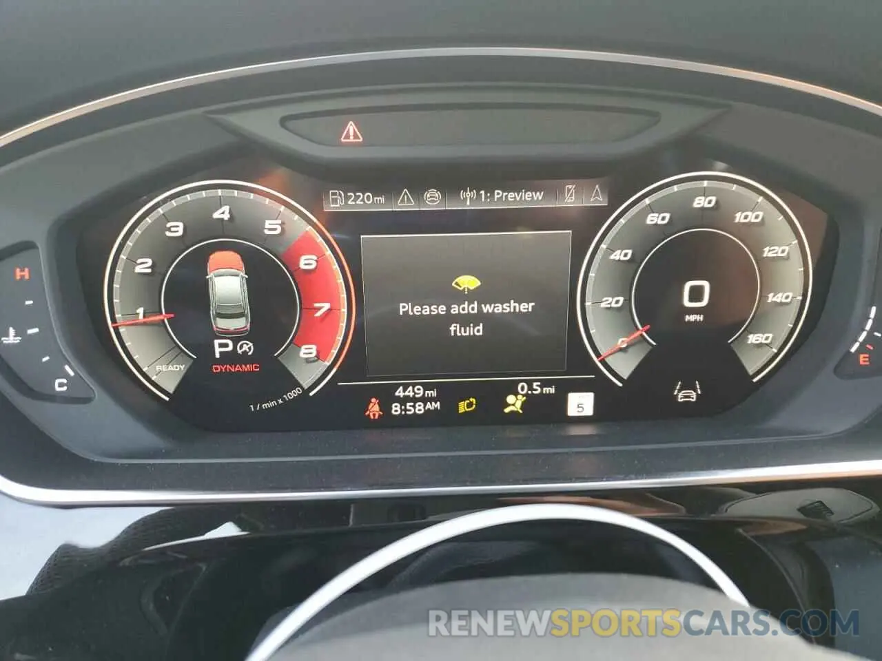 9 fotografías del automóvil dañado WAULSAF82RN011184 AUDI S8 2024