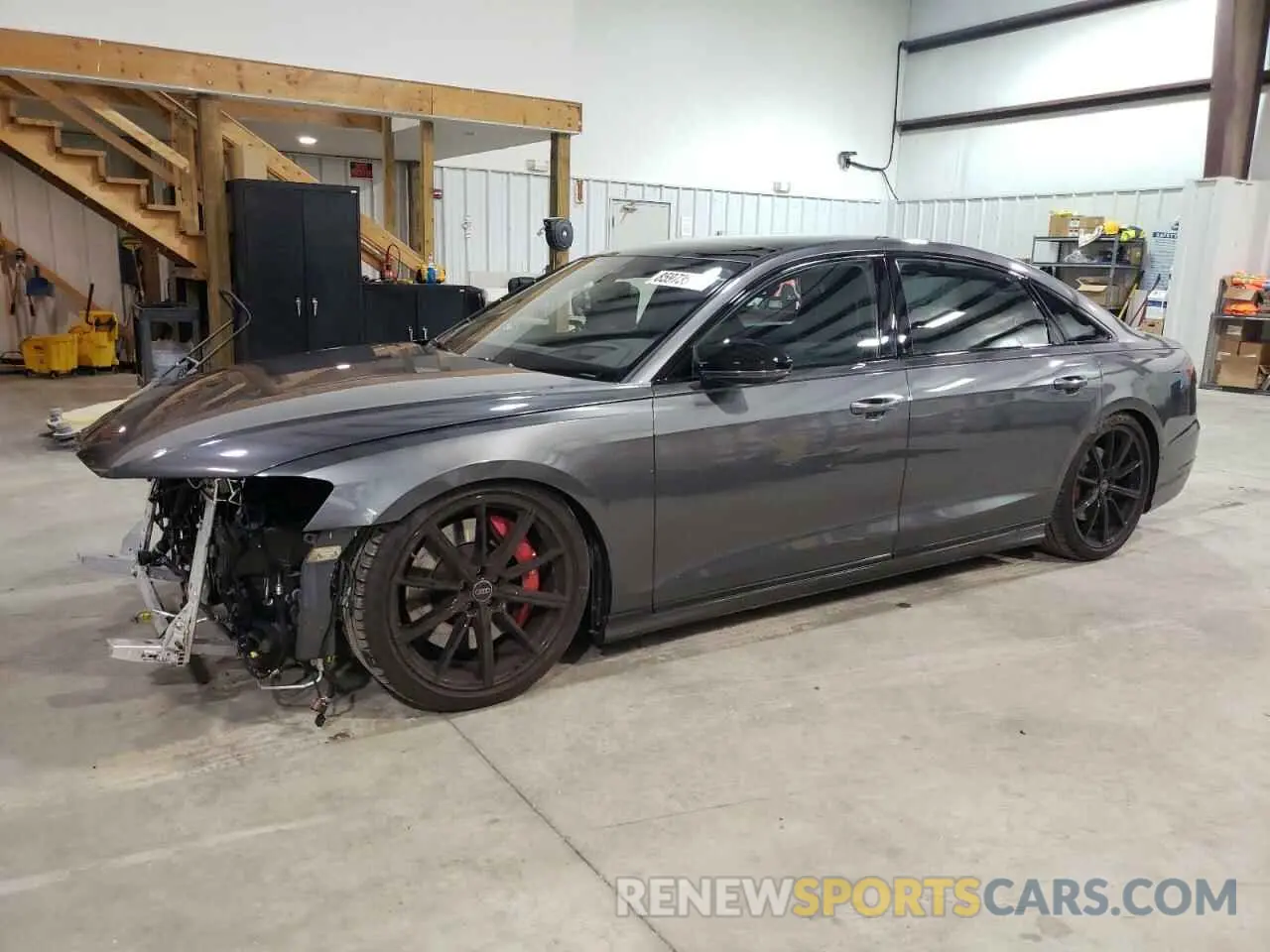 1 fotografías del automóvil dañado WAULSBF88RN010711 AUDI S8 2024