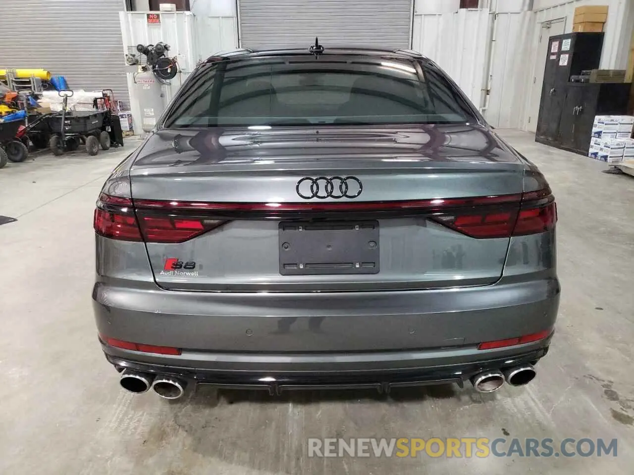 6 fotografías del automóvil dañado WAULSBF88RN010711 AUDI S8 2024
