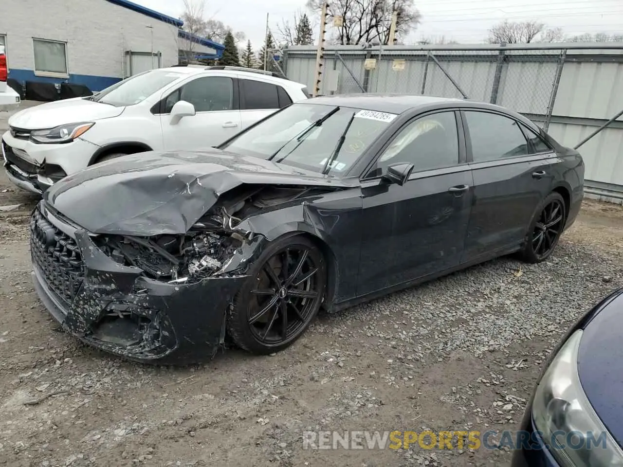 1 fotografías del automóvil dañado WAULSBF89RN010765 AUDI S8 2024
