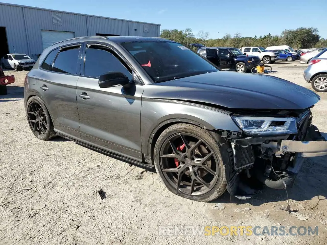 4 fotografías del automóvil dañado WA1B4AFY0K2053783 AUDI SQ5 2019