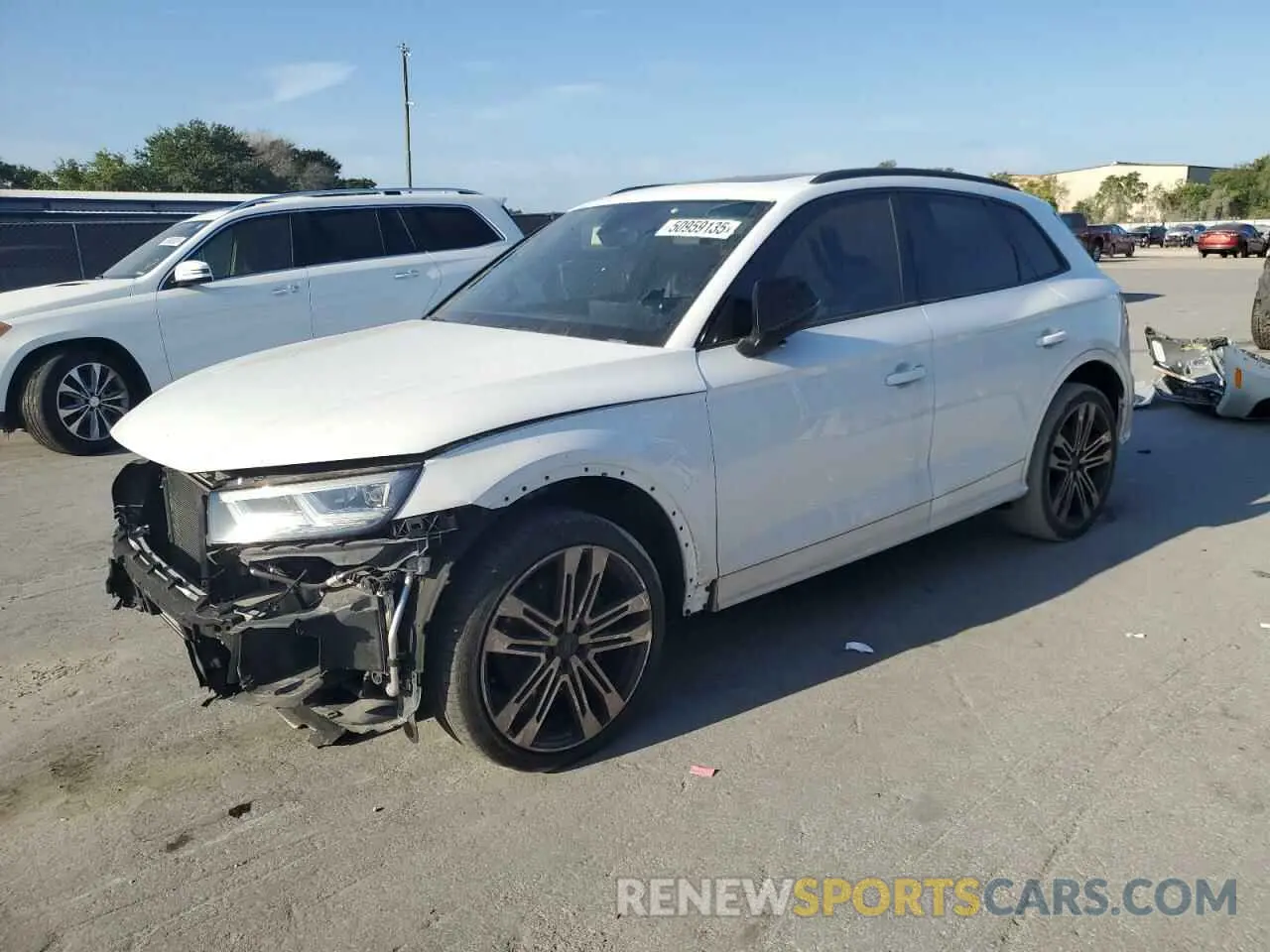 1 fotografías del automóvil dañado WA1B4AFY0K2108166 AUDI SQ5 2019
