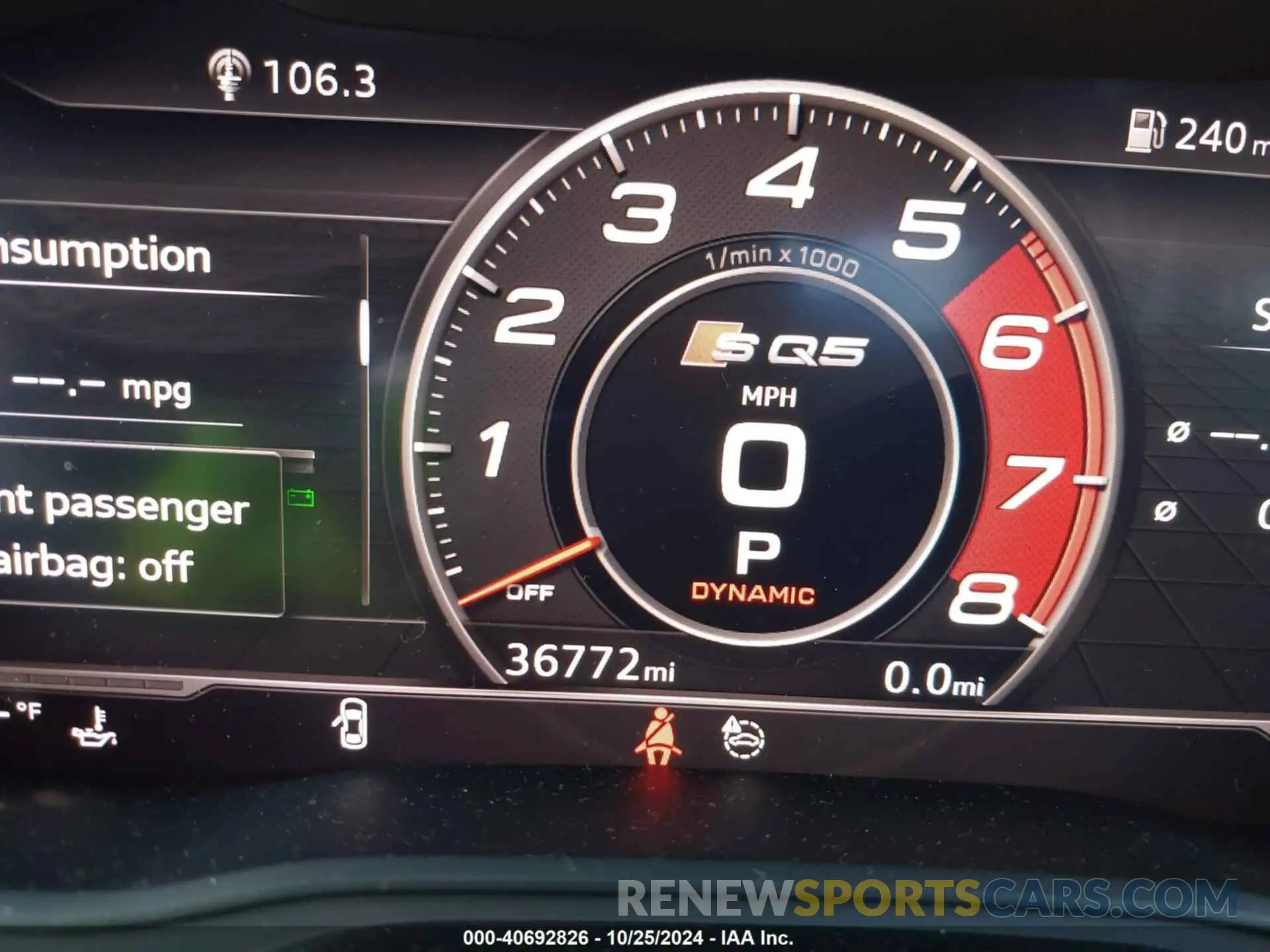 15 fotografías del automóvil dañado WA1B4AFY0K2116350 AUDI SQ5 2019
