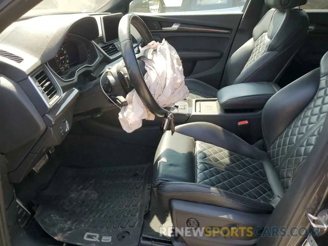 7 fotografías del automóvil dañado WA1B4AFY2K2029341 AUDI SQ5 2019