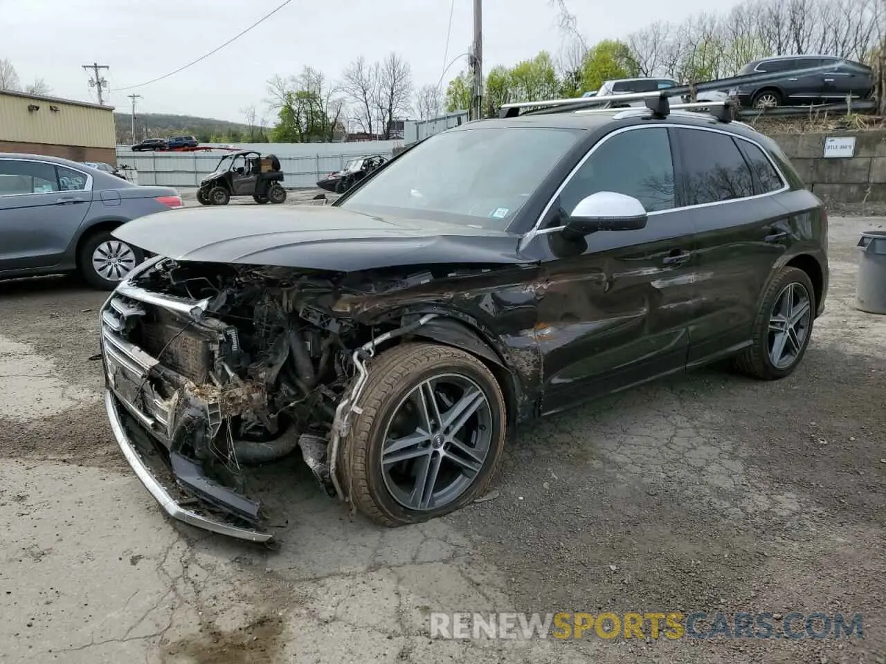 1 fotografías del automóvil dañado WA1B4AFY6K2007309 AUDI SQ5 2019