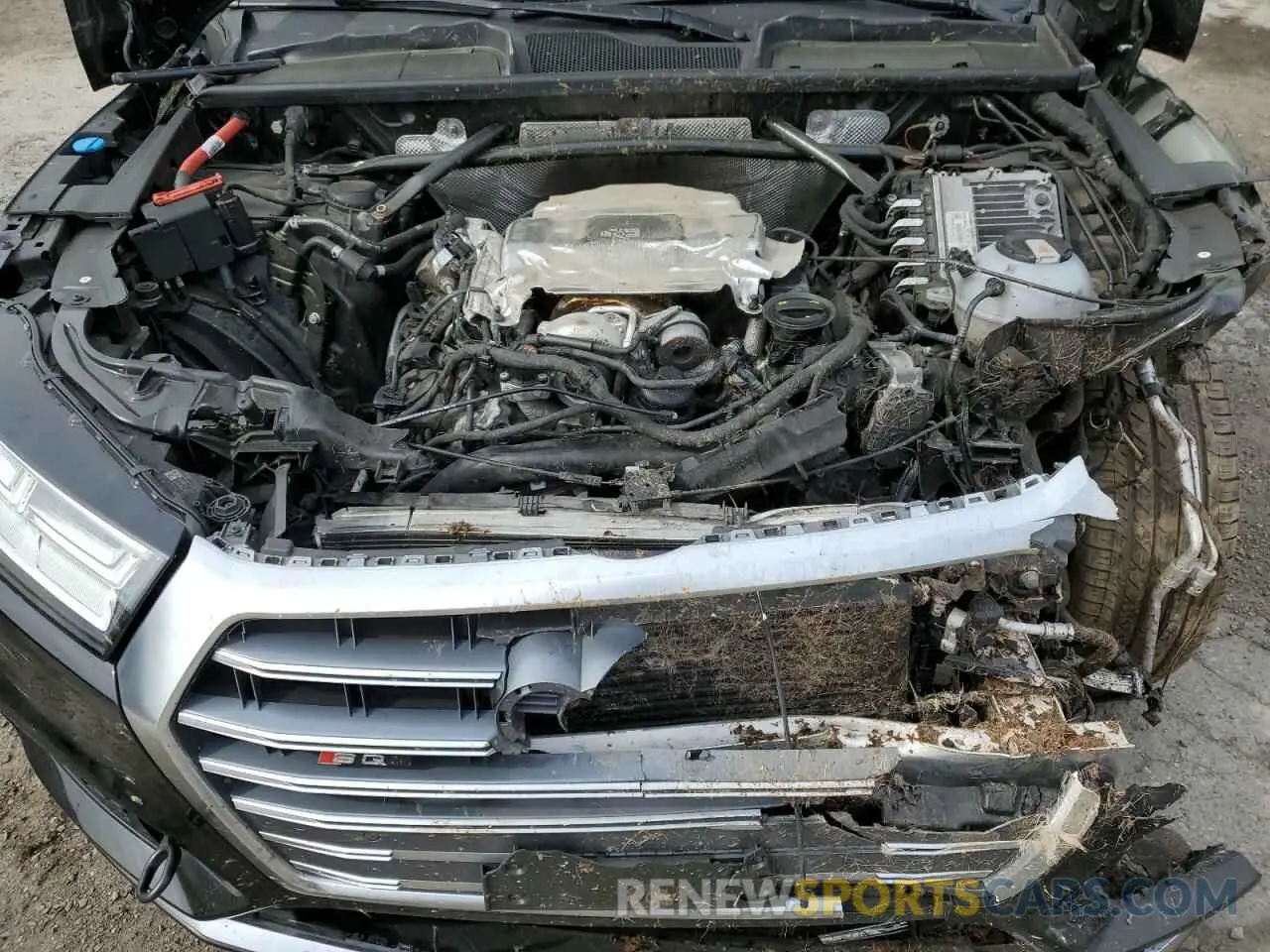12 fotografías del automóvil dañado WA1B4AFY6K2007309 AUDI SQ5 2019
