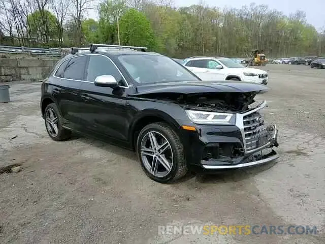 14 fotografías del automóvil dañado WA1B4AFY6K2007309 AUDI SQ5 2019