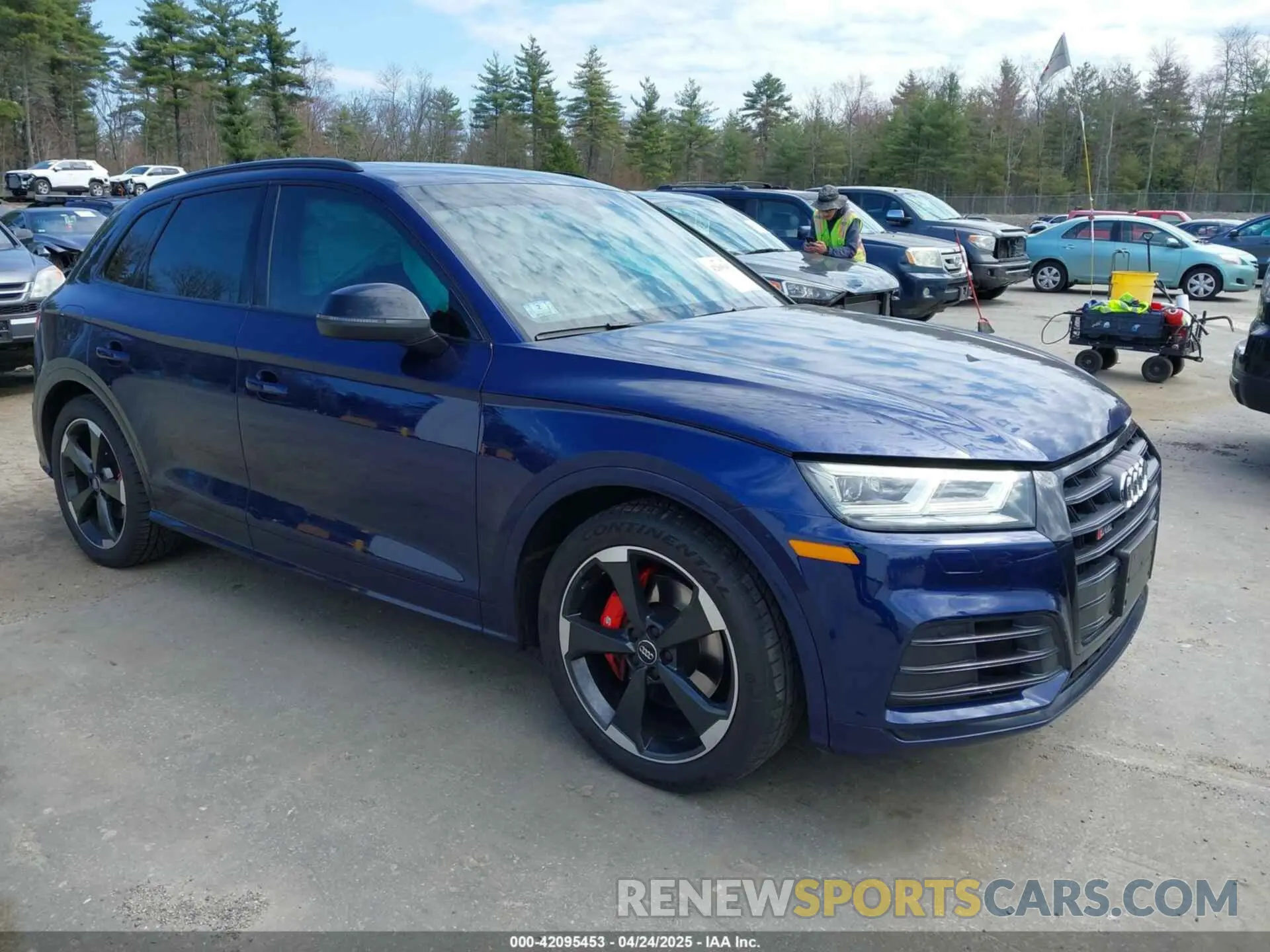 1 fotografías del automóvil dañado WA1B4AFY7K2091687 AUDI SQ5 2019