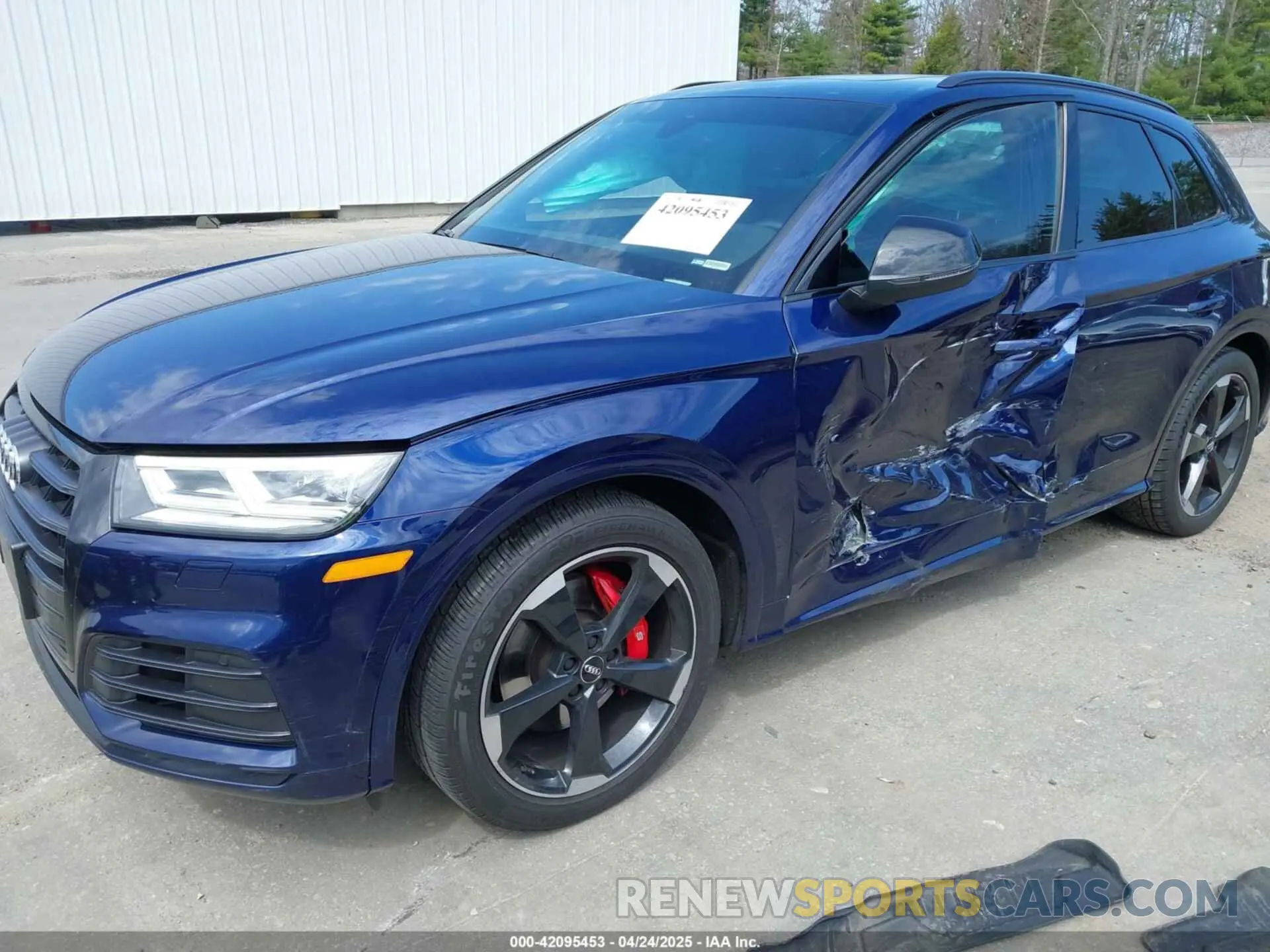 2 fotografías del automóvil dañado WA1B4AFY7K2091687 AUDI SQ5 2019