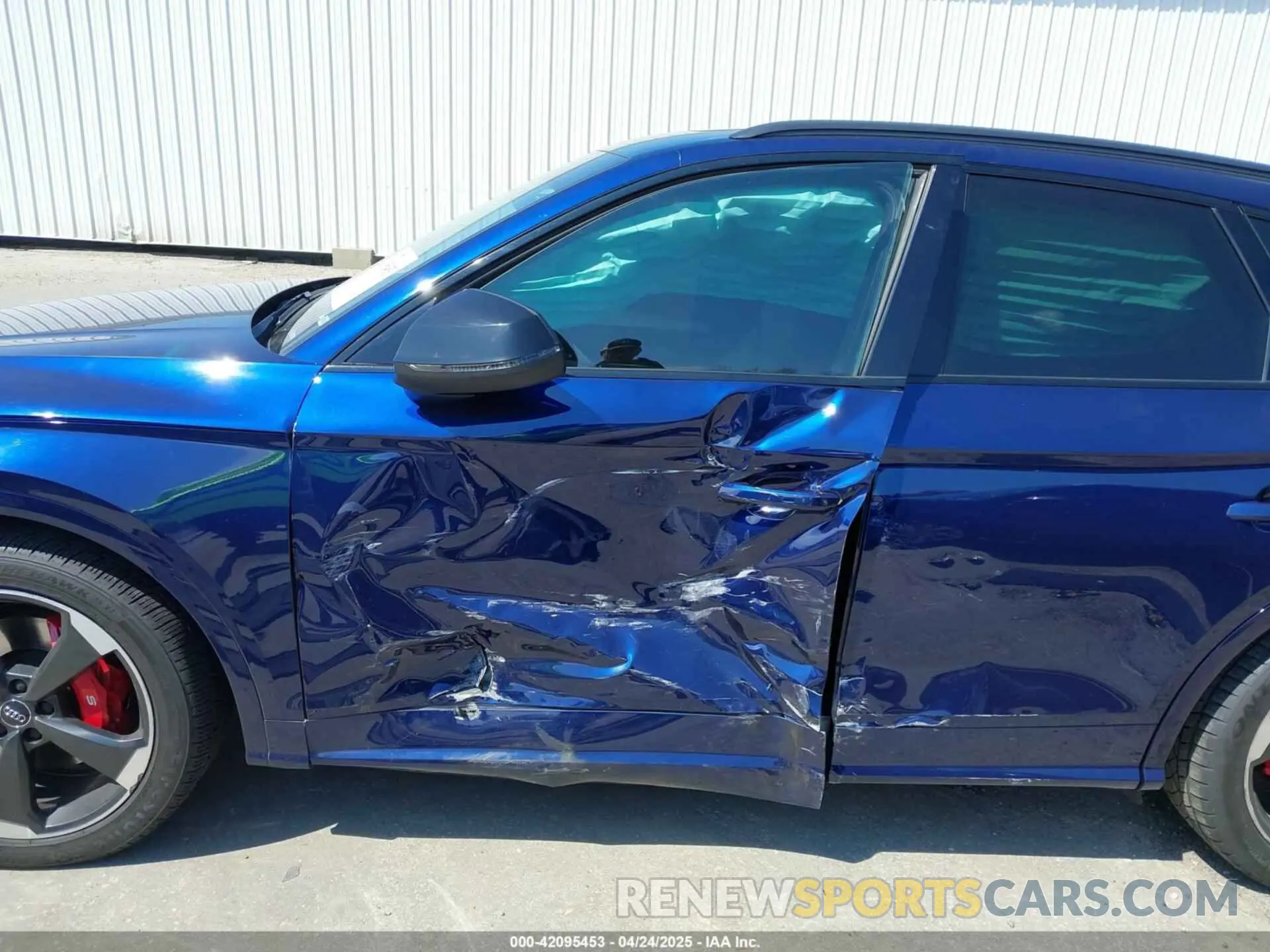 6 fotografías del automóvil dañado WA1B4AFY7K2091687 AUDI SQ5 2019