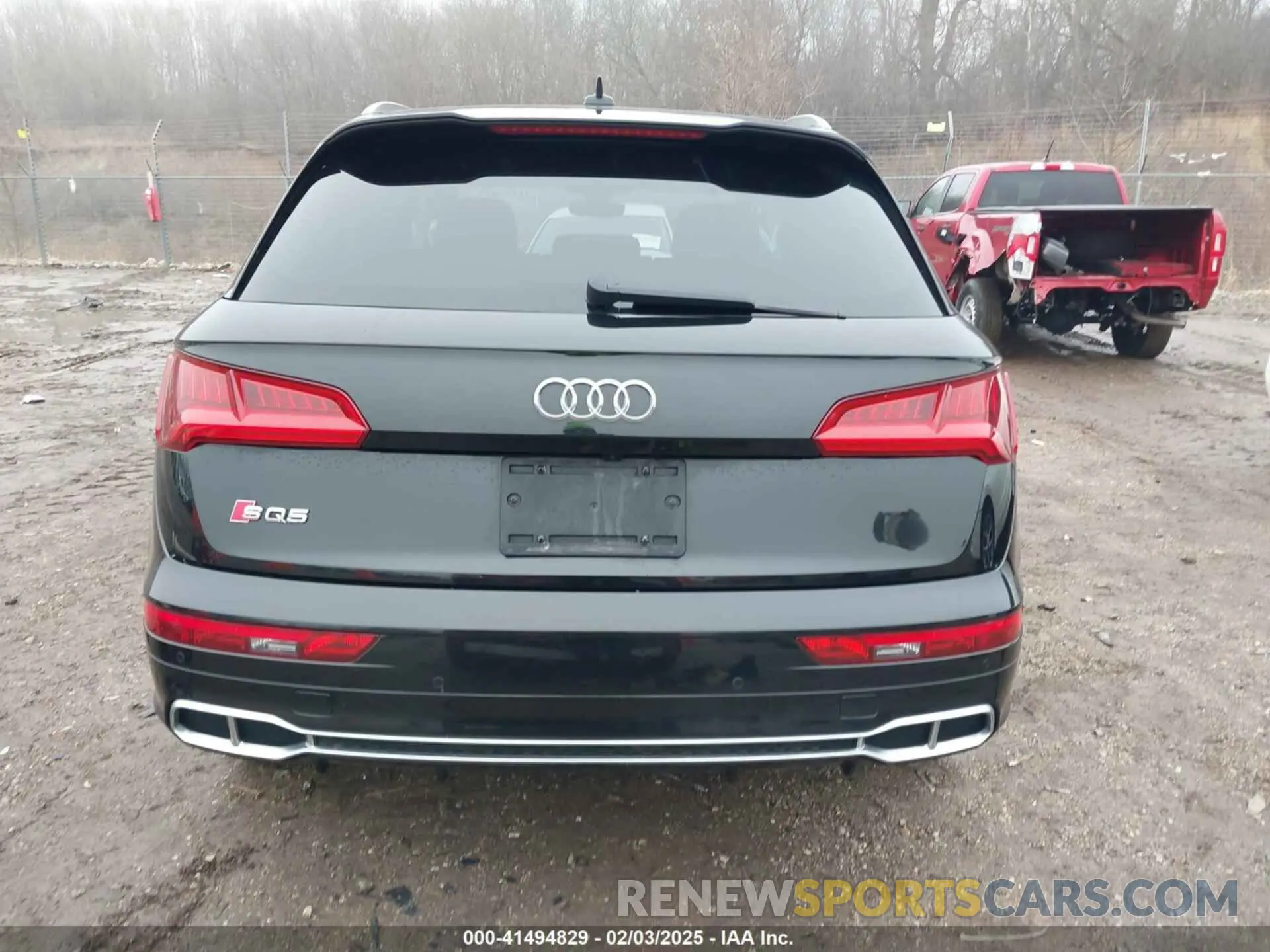 17 fotografías del automóvil dañado WA1B4AFY8K2001737 AUDI SQ5 2019