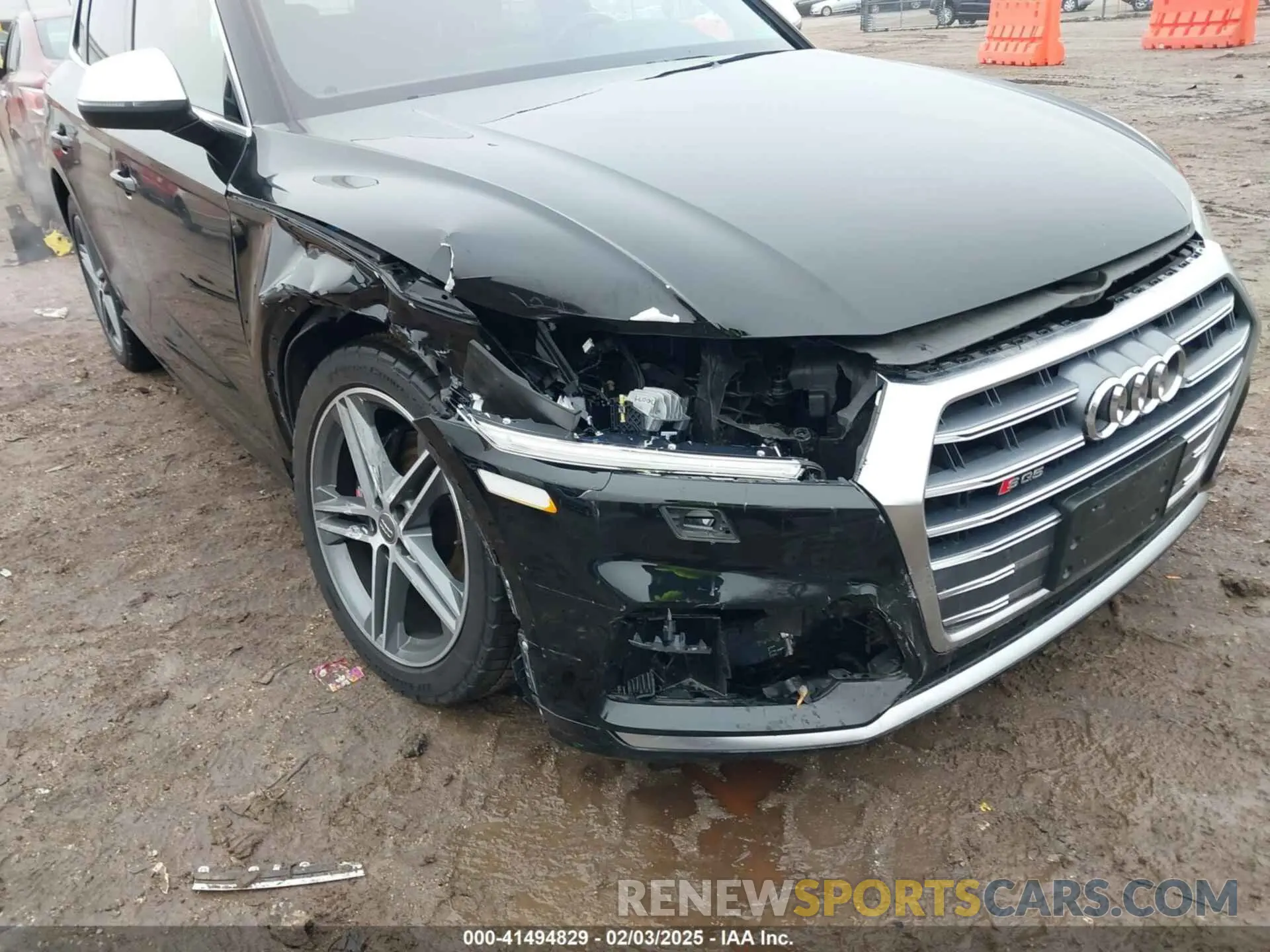 6 fotografías del automóvil dañado WA1B4AFY8K2001737 AUDI SQ5 2019