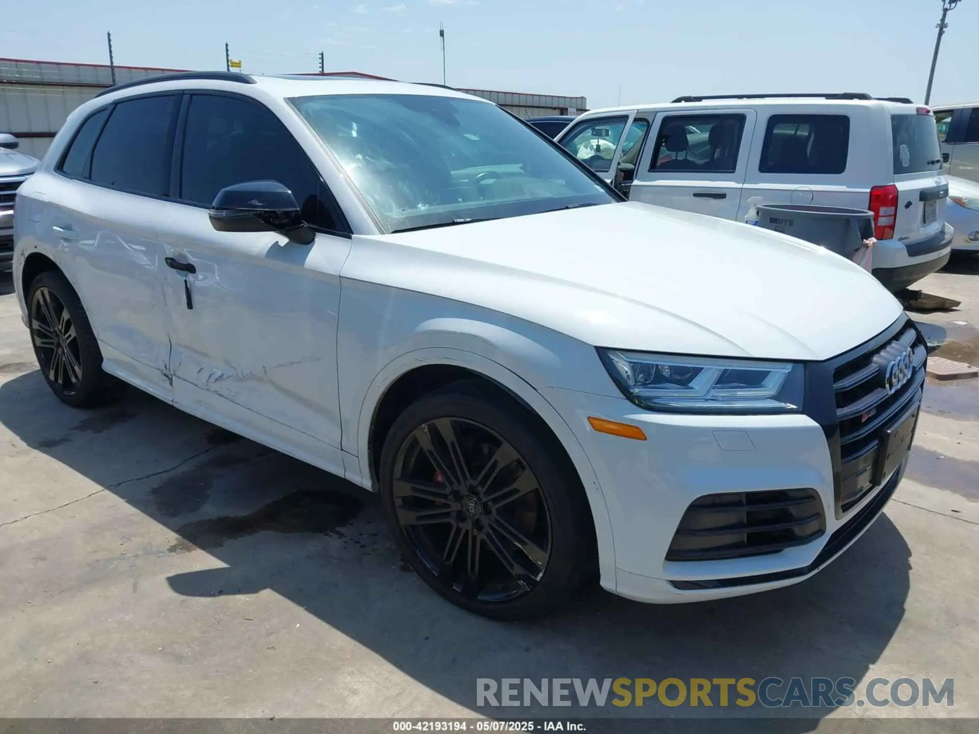 1 fotografías del automóvil dañado WA1B4AFY8K2107525 AUDI SQ5 2019