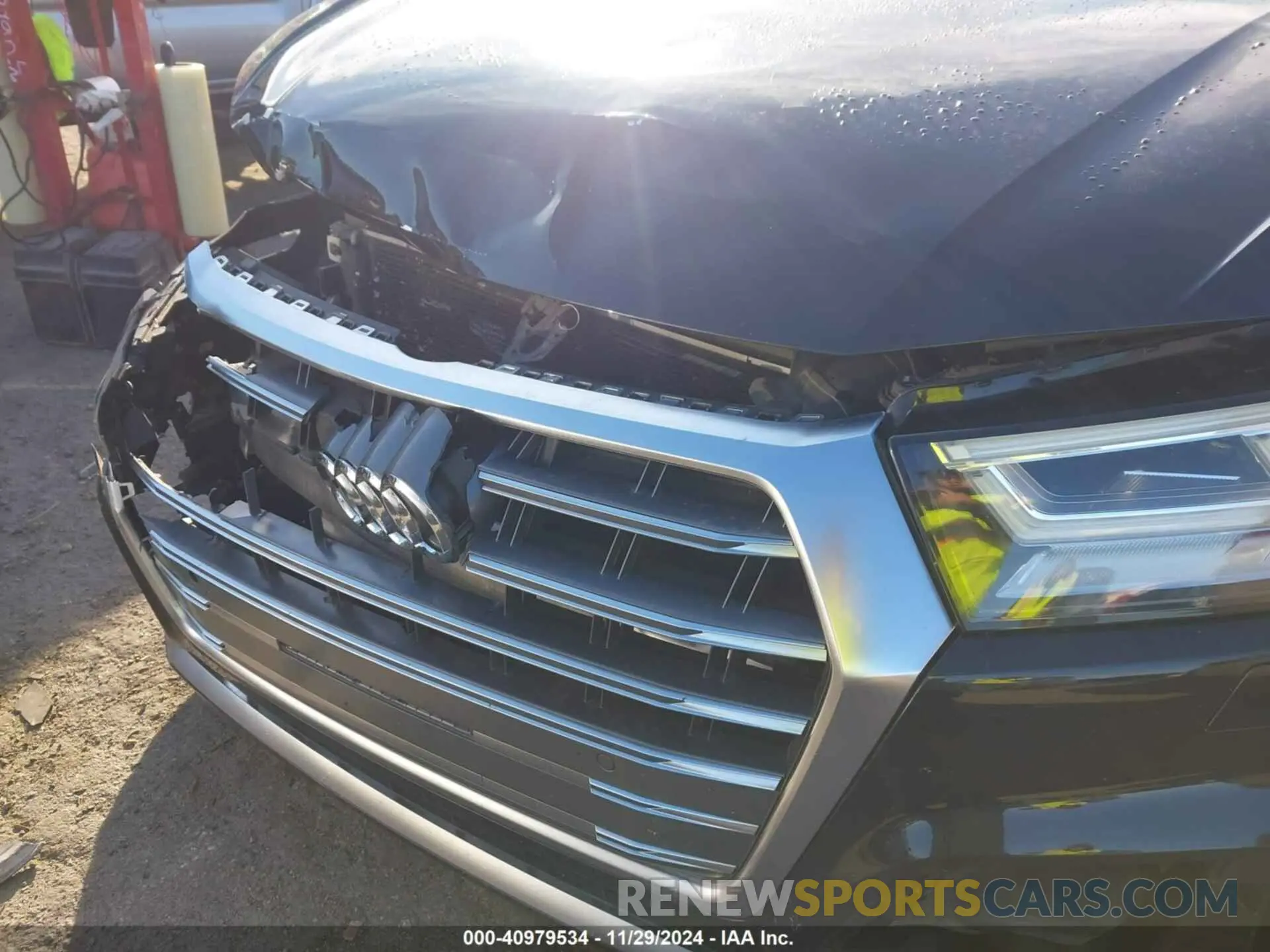 19 fotografías del automóvil dañado WA1B4AFYXK2018006 AUDI SQ5 2019
