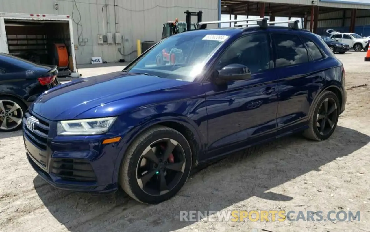 1 fotografías del automóvil dañado WA1B4BFY6K2089998 AUDI SQ5 2019