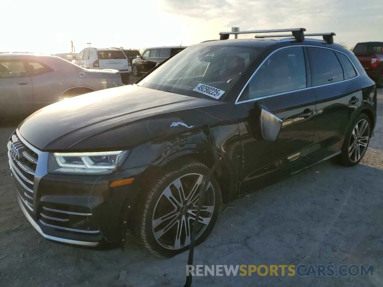 1 fotografías del automóvil dañado WA1C4AFY0K2068966 AUDI SQ5 2019
