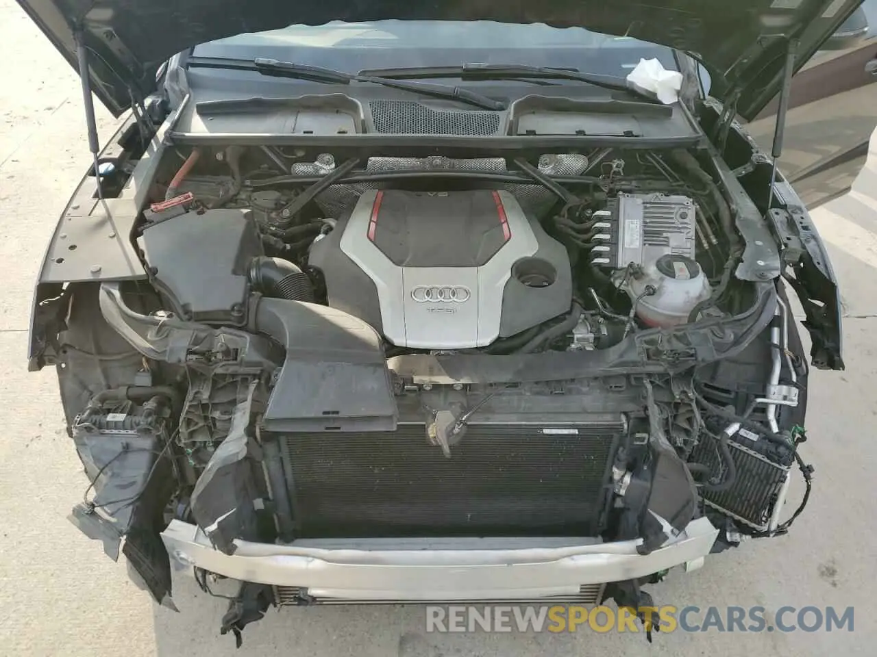 12 fotografías del automóvil dañado WA1C4AFY1K2088255 AUDI SQ5 2019