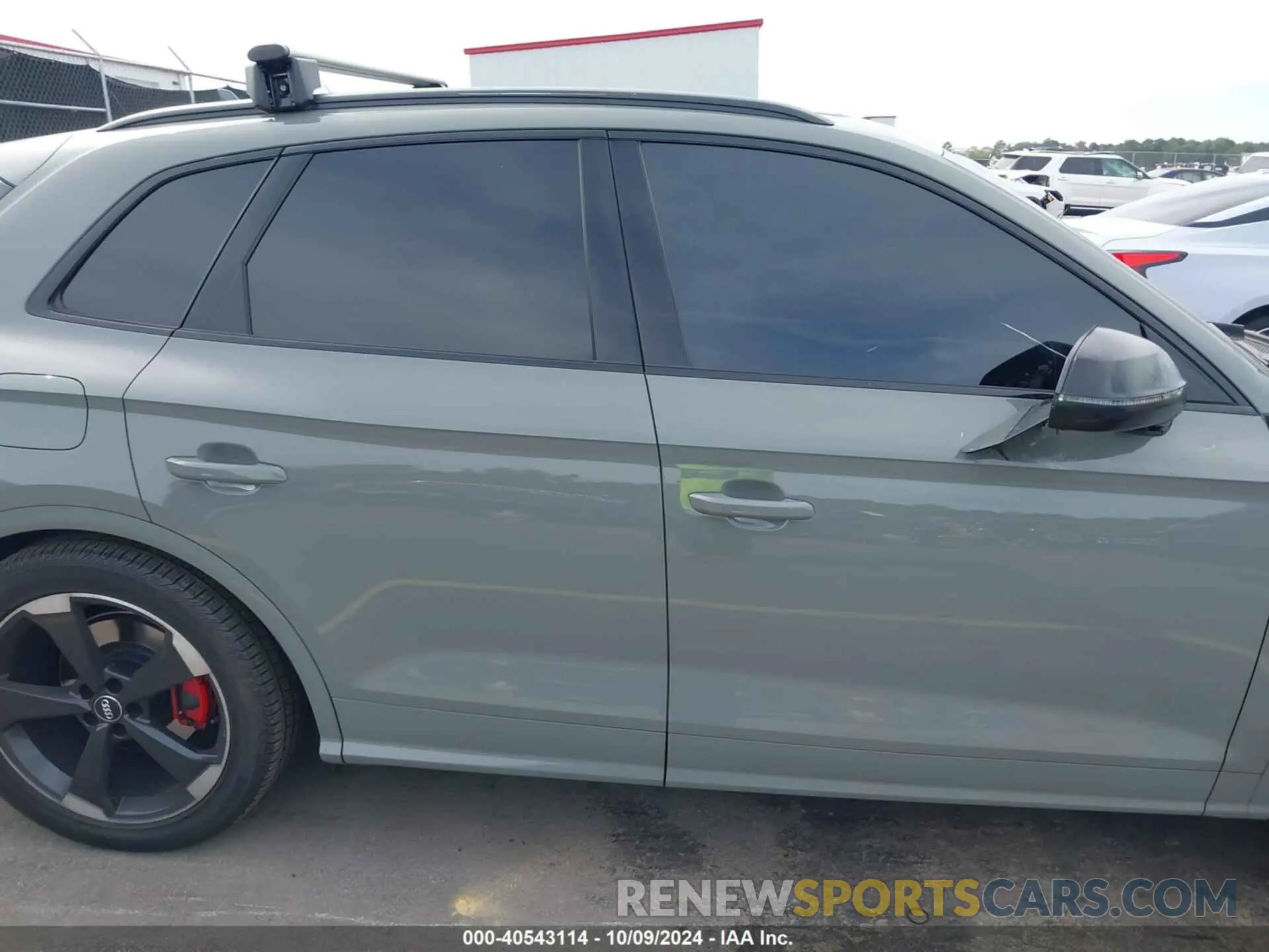 13 fotografías del automóvil dañado WA1C4AFY3K2001777 AUDI SQ5 2019