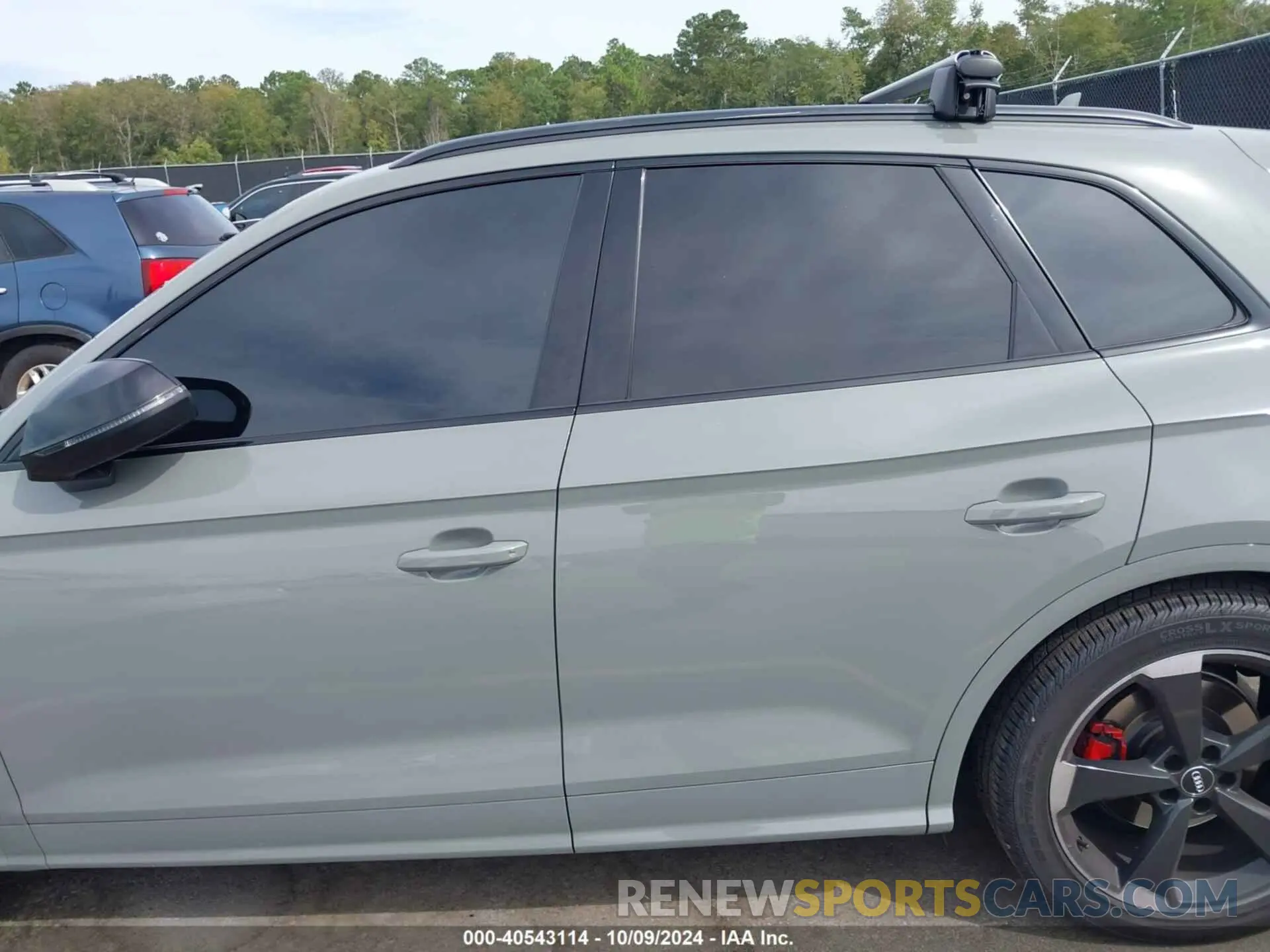 14 fotografías del automóvil dañado WA1C4AFY3K2001777 AUDI SQ5 2019
