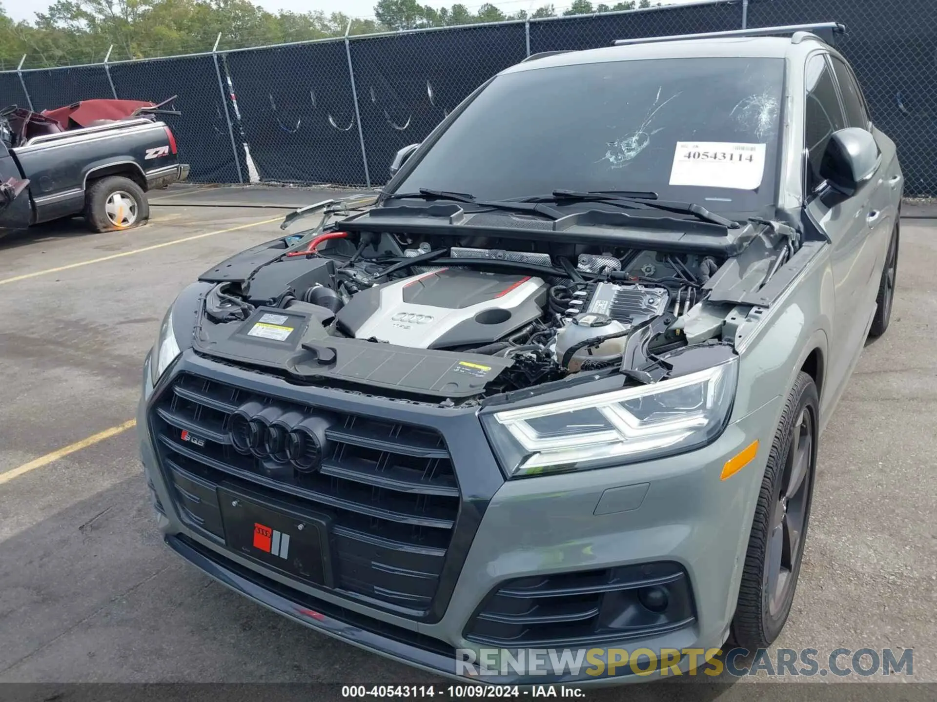 6 fotografías del automóvil dañado WA1C4AFY3K2001777 AUDI SQ5 2019