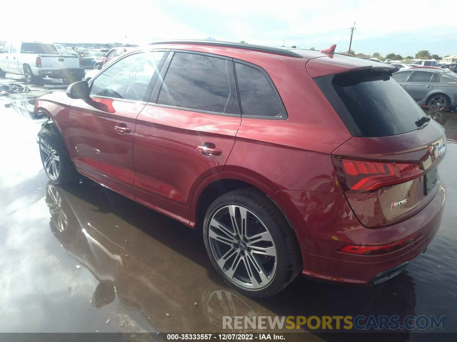 3 fotografías del automóvil dañado WA1C4AFY7K2089491 AUDI SQ5 2019