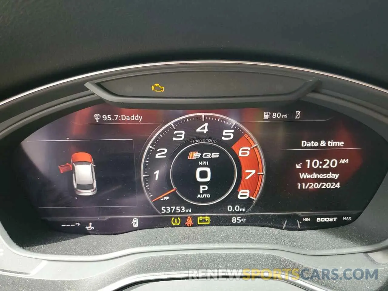 9 fotografías del automóvil dañado WA1C4AFY8K2059500 AUDI SQ5 2019