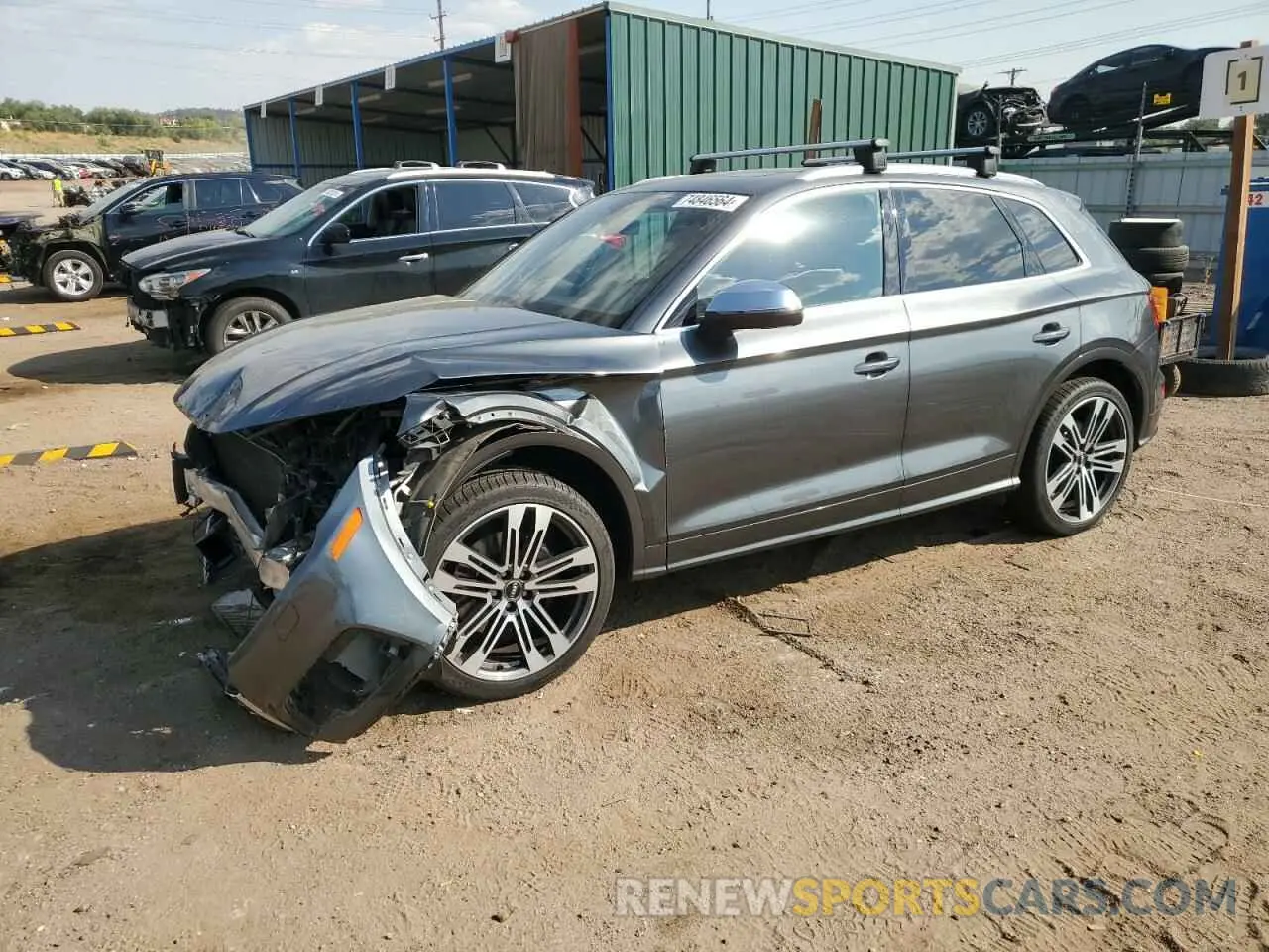 1 fotografías del automóvil dañado WA1A4AFY9L2001730 AUDI SQ5 2020