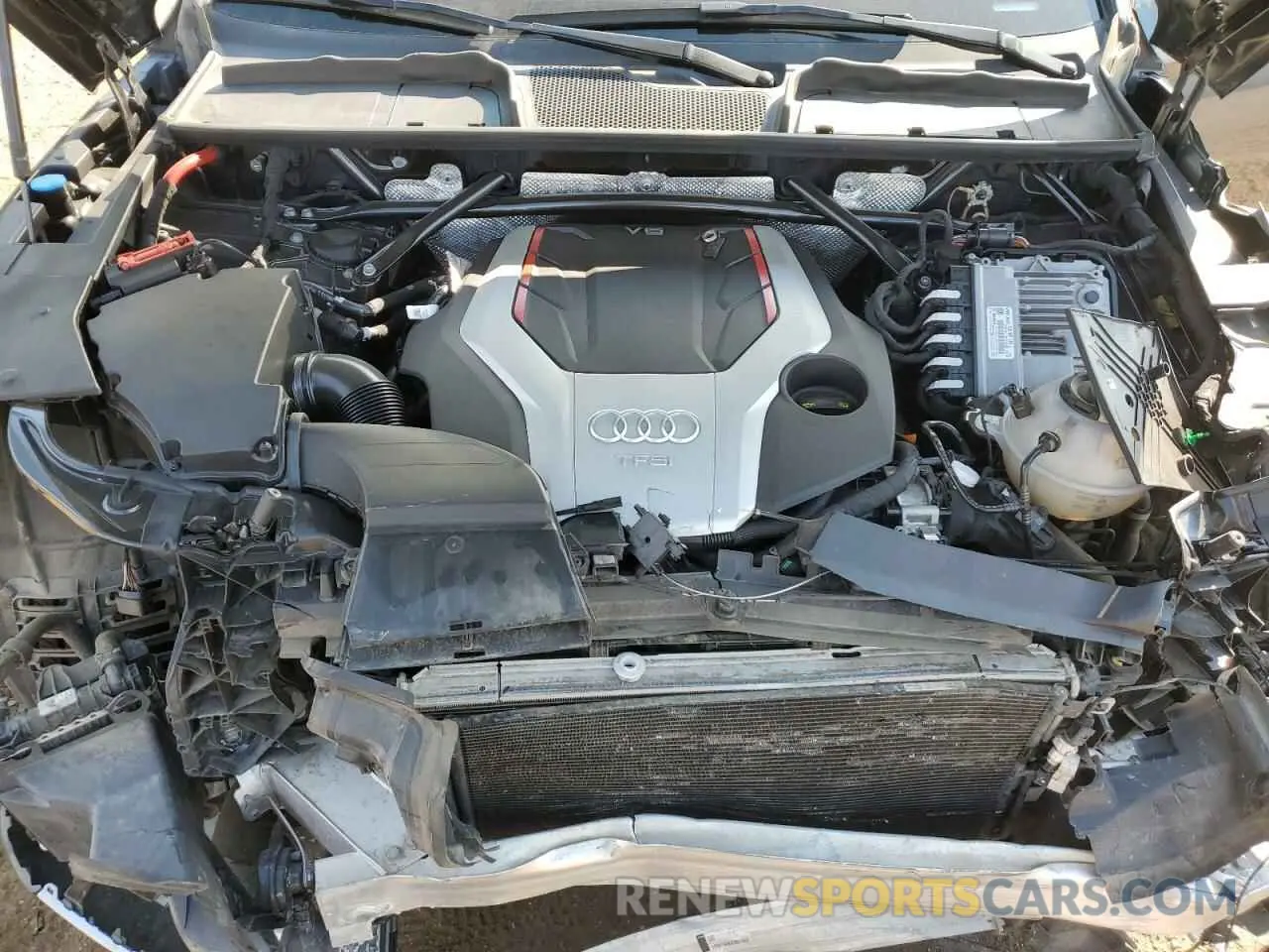 11 fotografías del automóvil dañado WA1A4AFY9L2001730 AUDI SQ5 2020