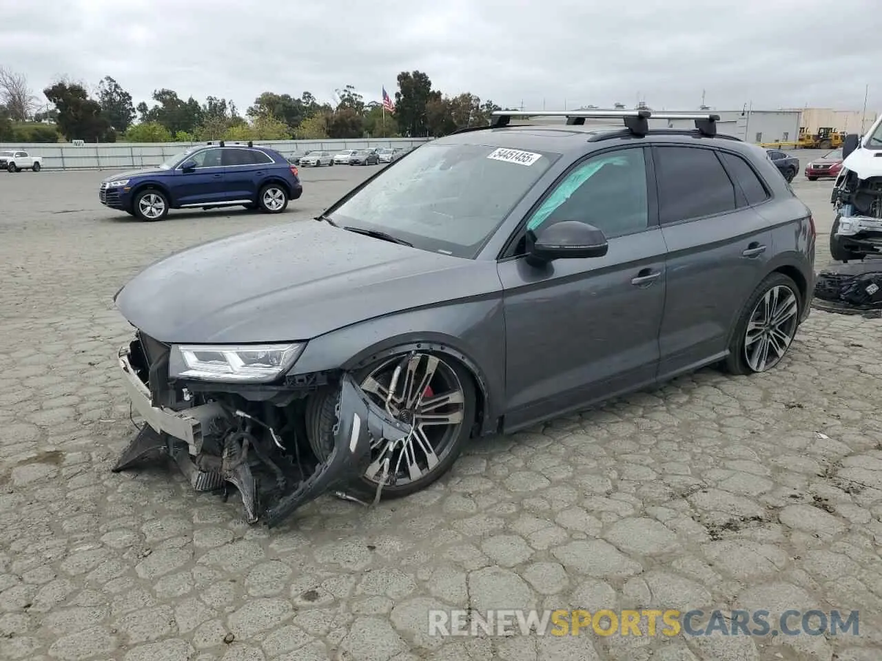 1 fotografías del automóvil dañado WA1B4AFY0L2068513 AUDI SQ5 2020