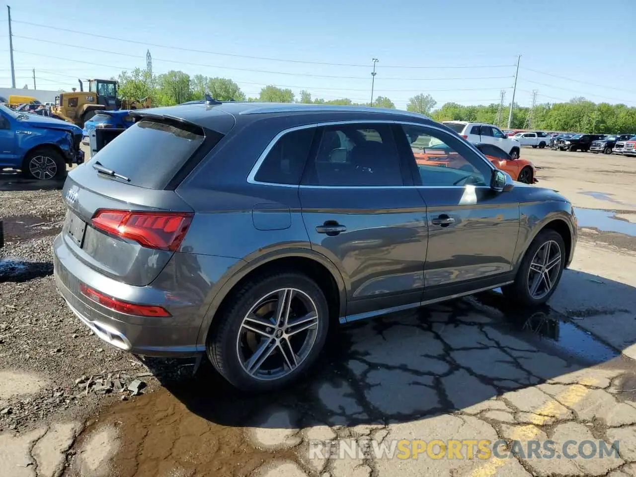 3 fotografías del automóvil dañado WA1B4AFY0L2123400 AUDI SQ5 2020