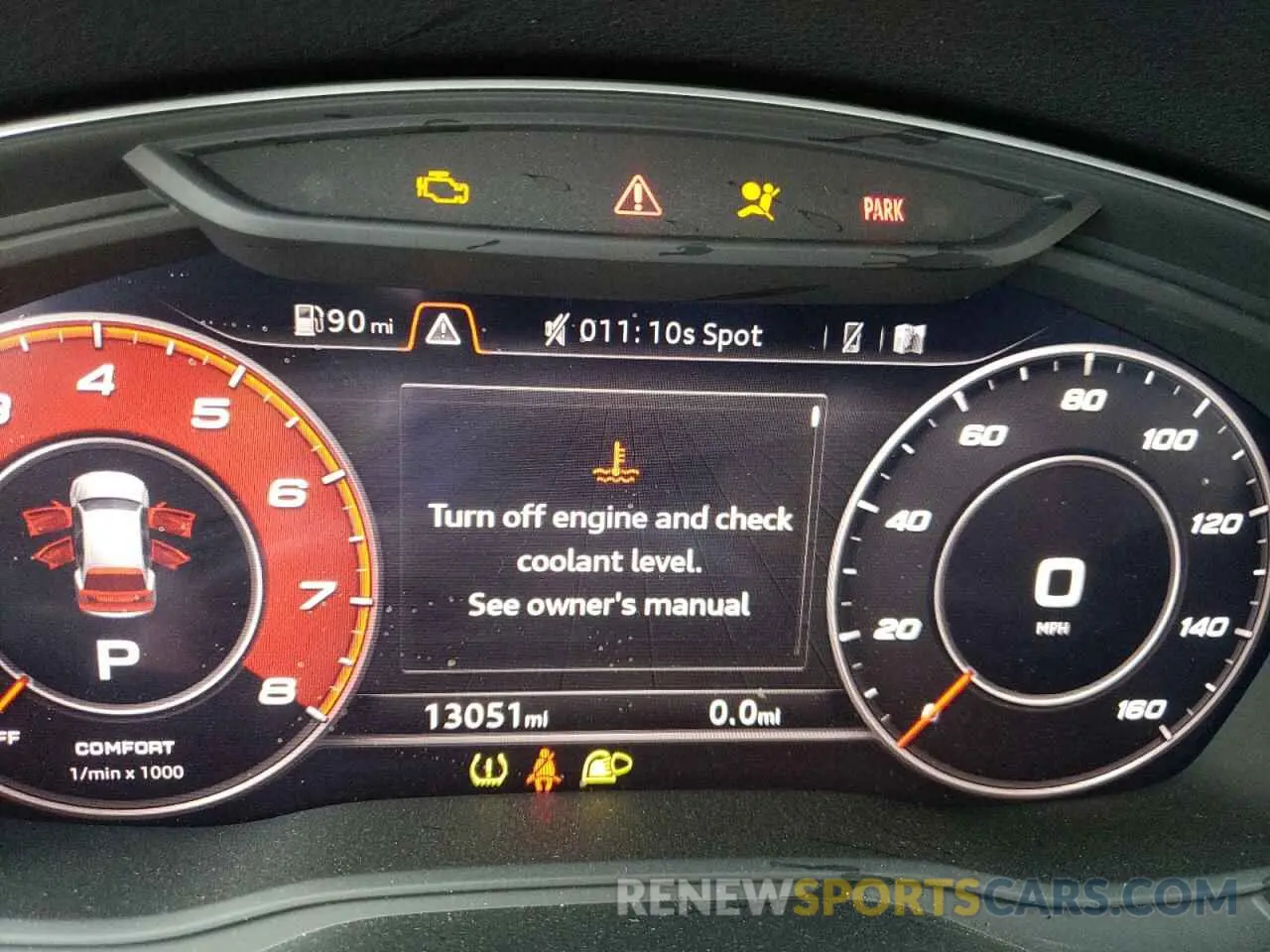 8 fotografías del automóvil dañado WA1B4AFY2L2106873 AUDI SQ5 2020