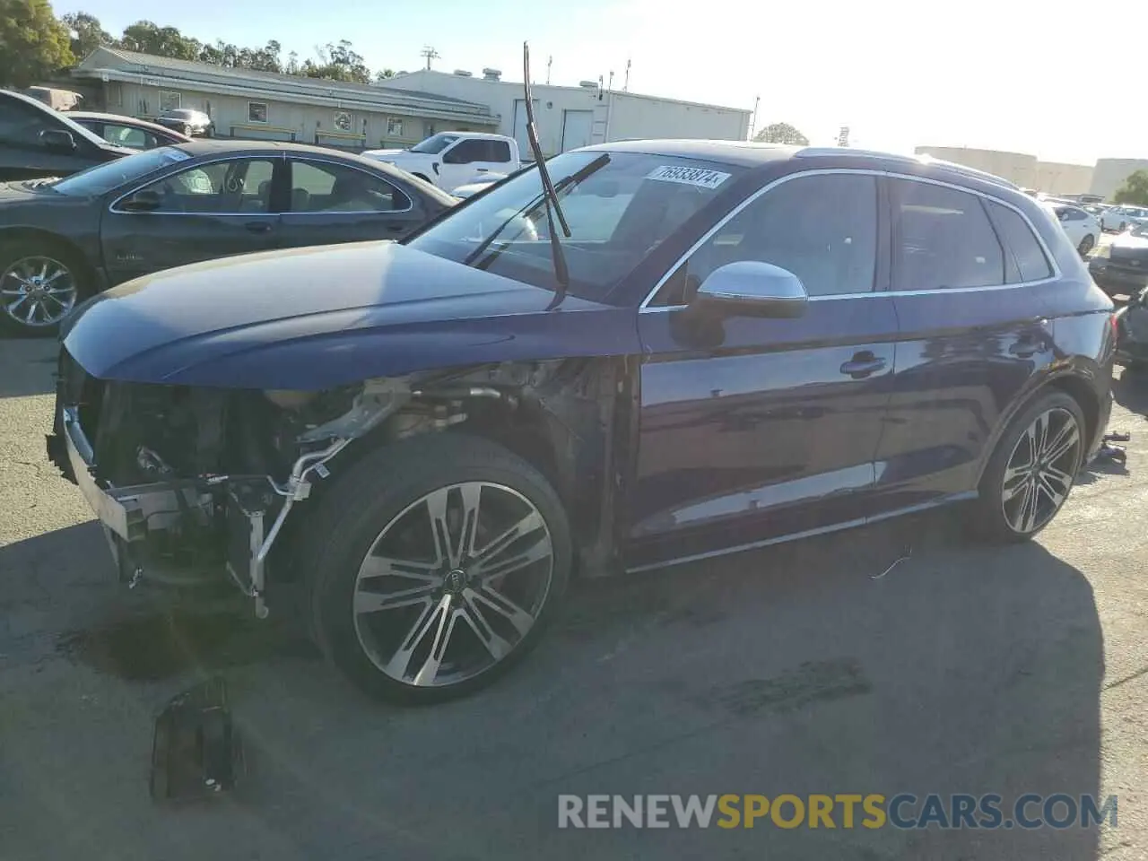 1 fotografías del automóvil dañado WA1B4AFY4L2077702 AUDI SQ5 2020