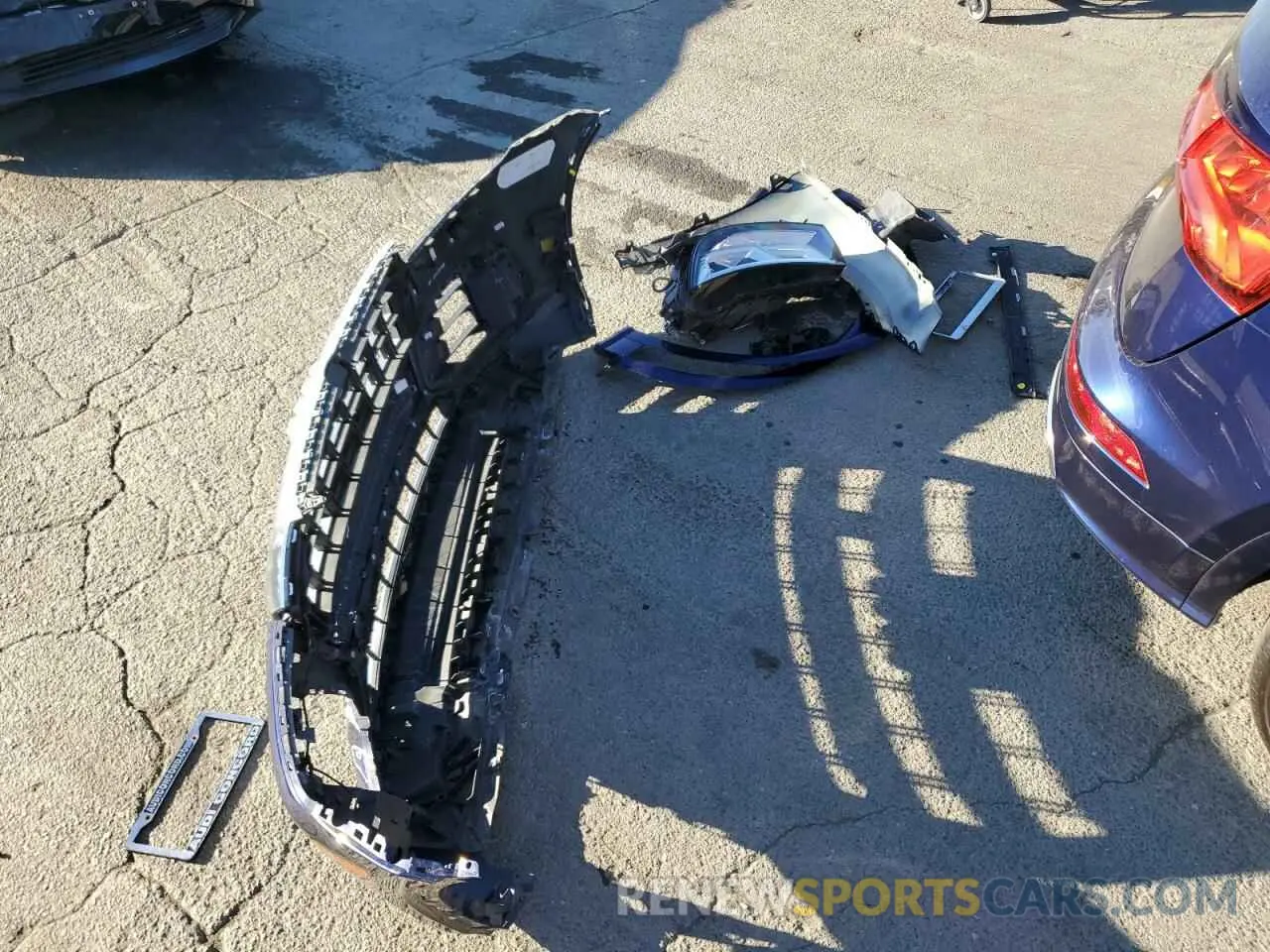 12 fotografías del automóvil dañado WA1B4AFY4L2077702 AUDI SQ5 2020
