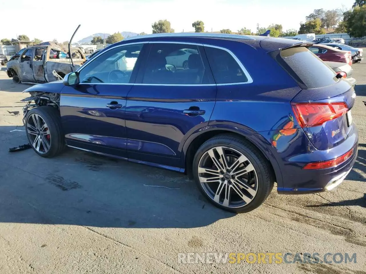 2 fotografías del automóvil dañado WA1B4AFY4L2077702 AUDI SQ5 2020