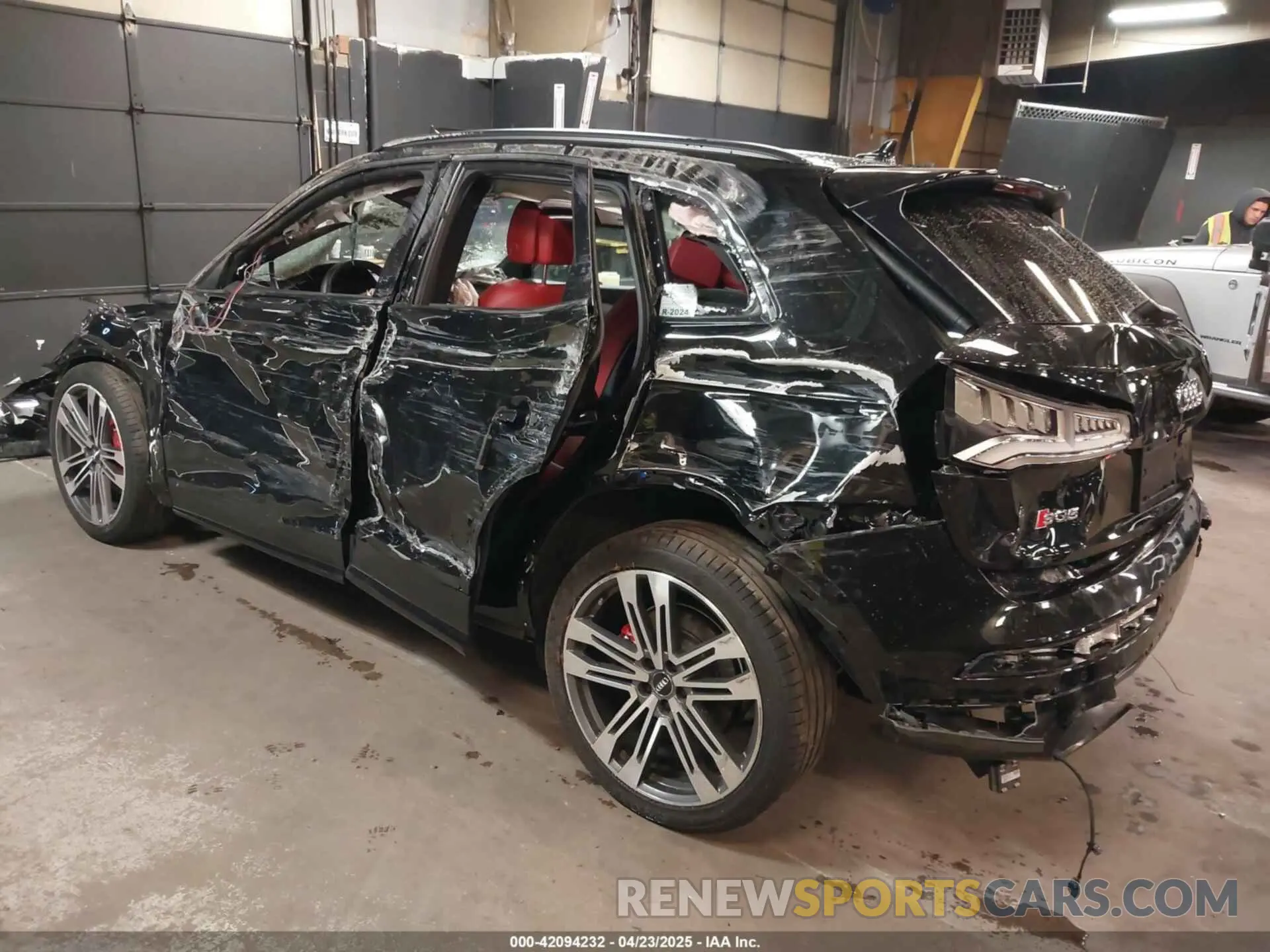 3 fotografías del automóvil dañado WA1B4AFY4L2114313 AUDI SQ5 2020