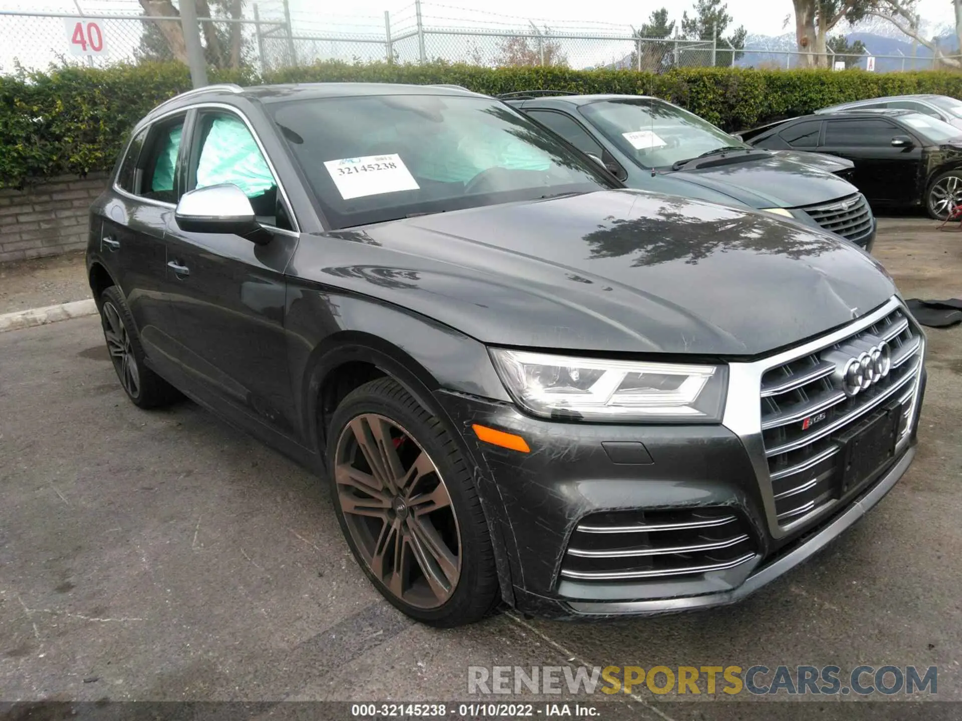 1 fotografías del automóvil dañado WA1B4AFY5L2010283 AUDI SQ5 2020