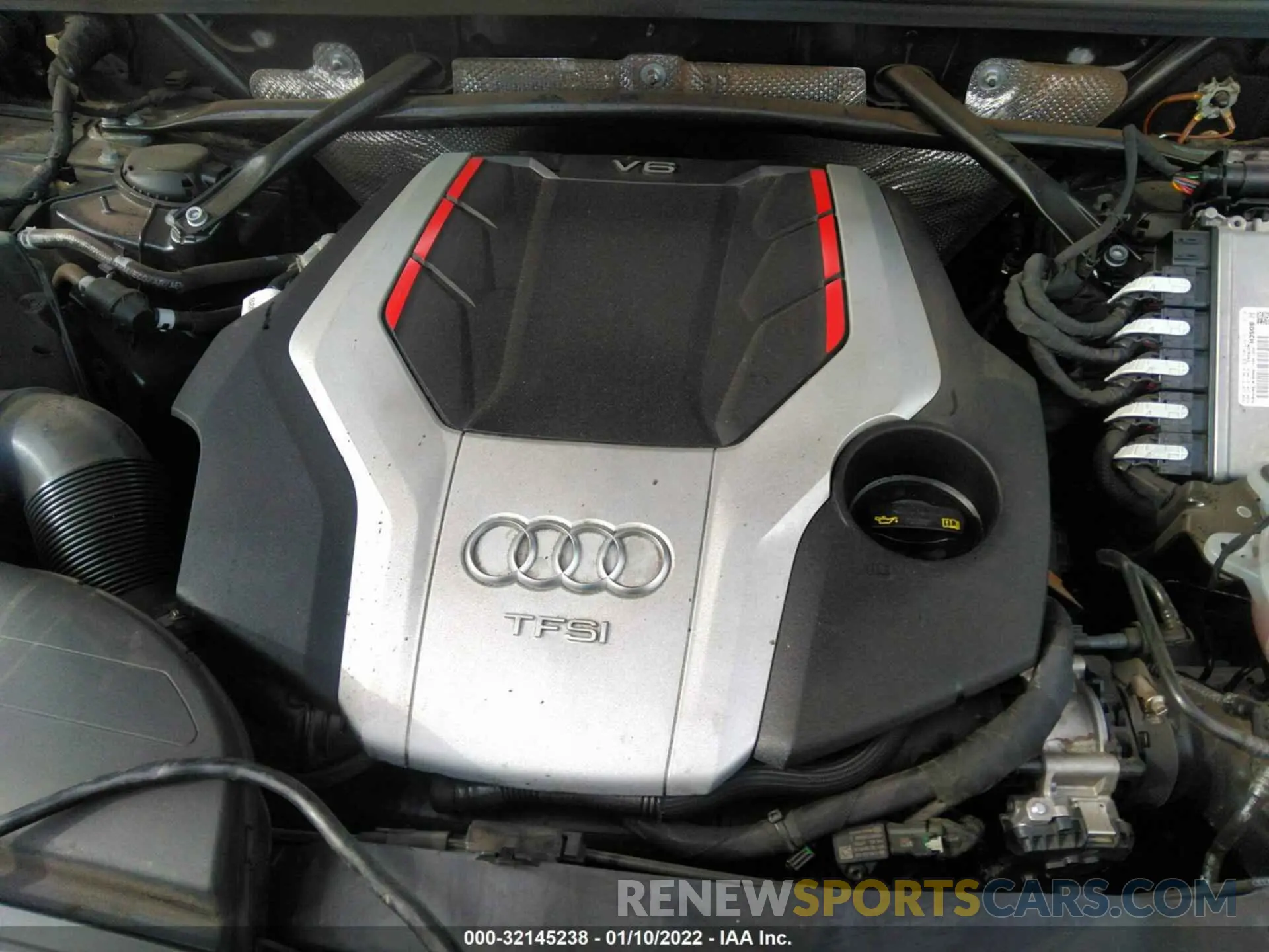10 fotografías del automóvil dañado WA1B4AFY5L2010283 AUDI SQ5 2020