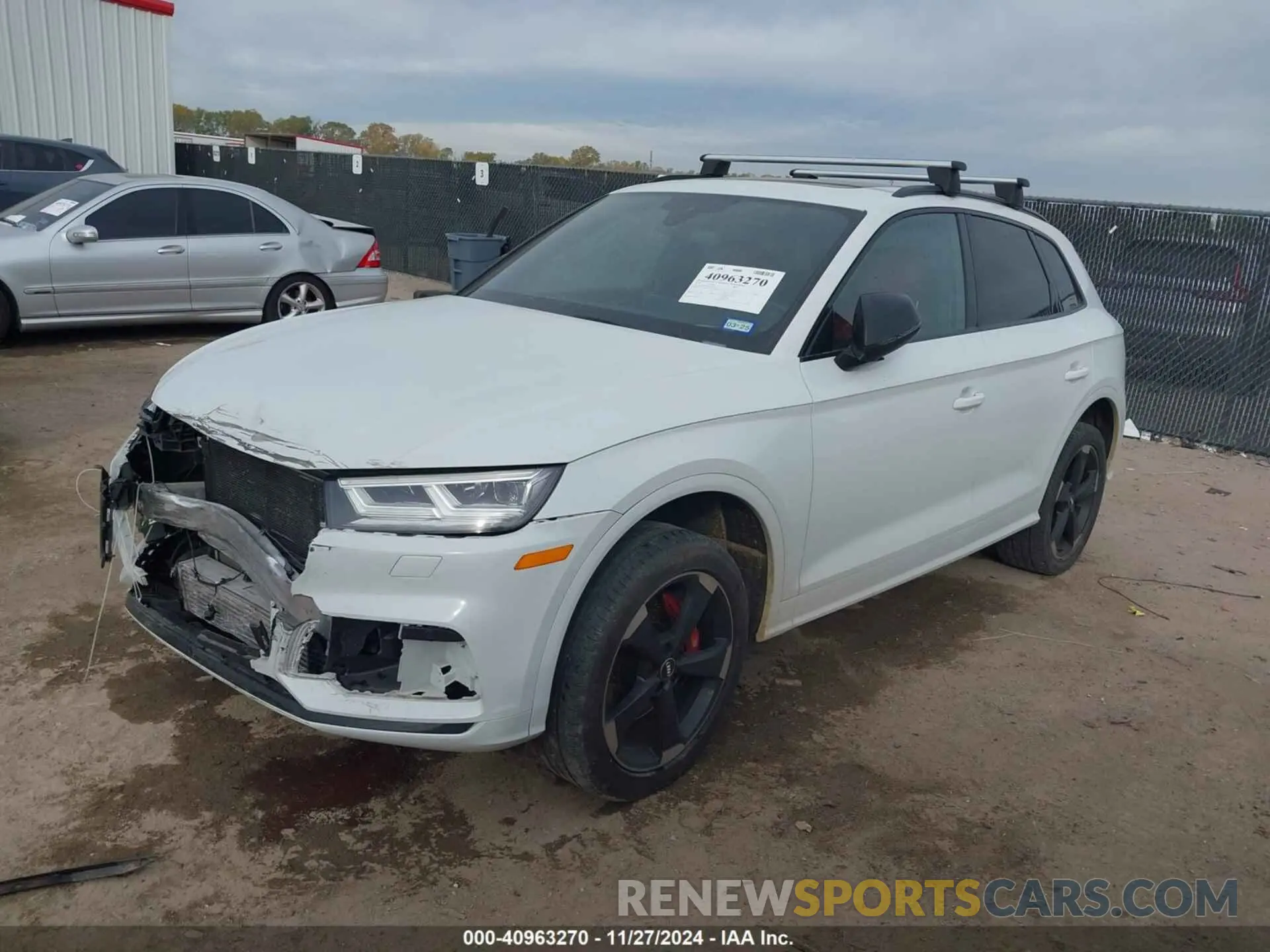 2 fotografías del automóvil dañado WA1B4AFY8L2009967 AUDI SQ5 2020