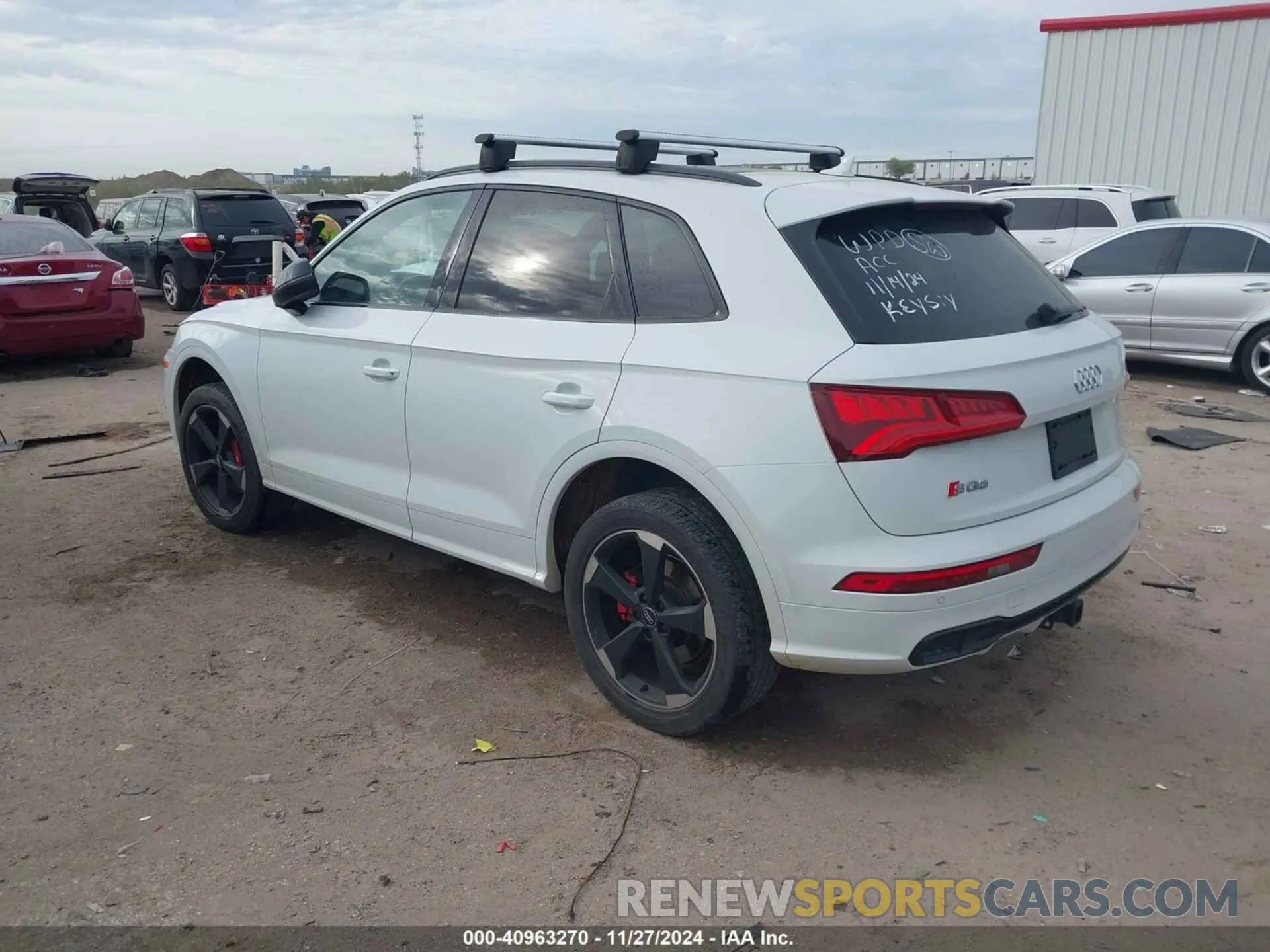3 fotografías del automóvil dañado WA1B4AFY8L2009967 AUDI SQ5 2020