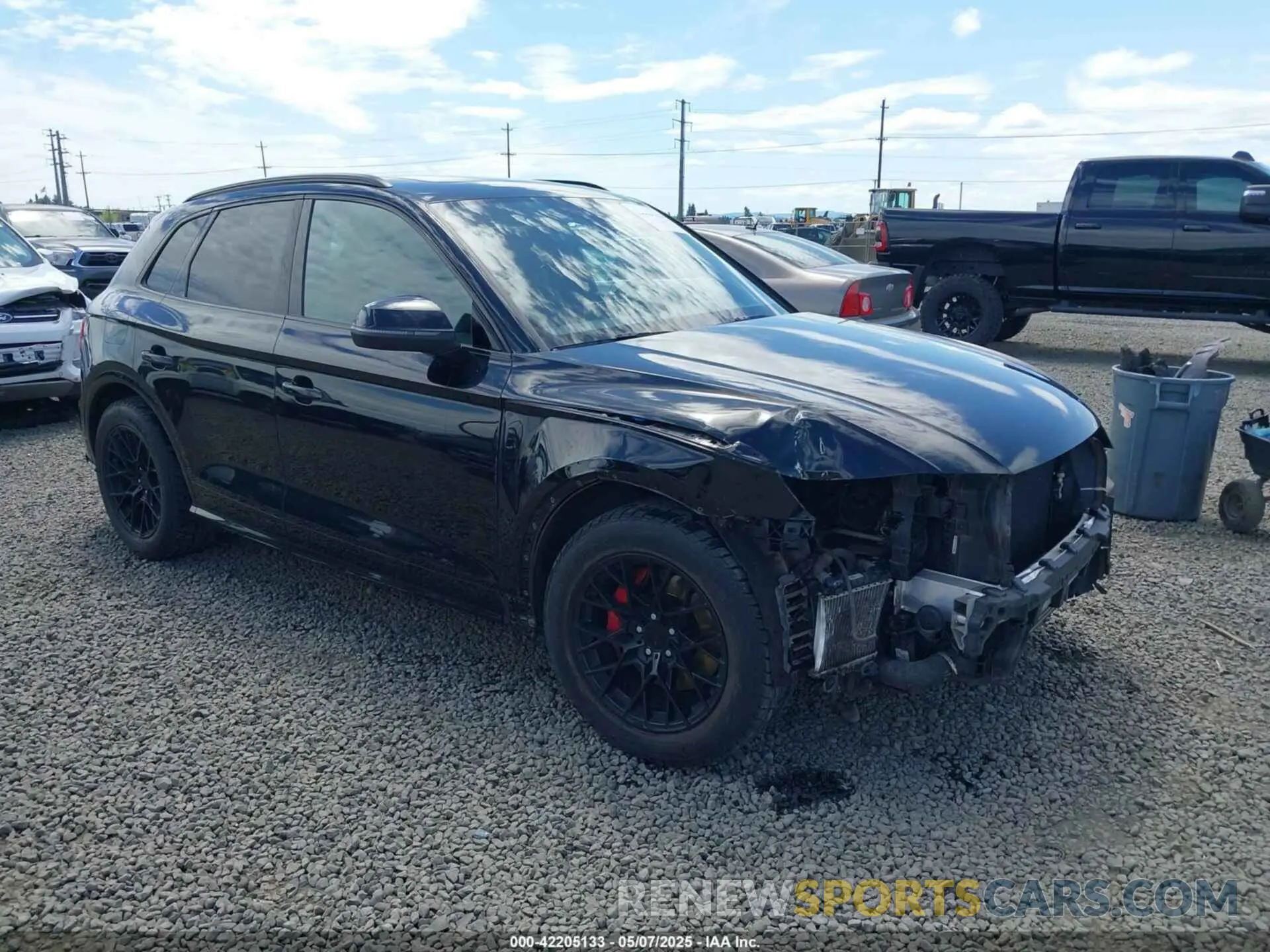 1 fotografías del automóvil dañado WA1B4AFY8L2040006 AUDI SQ5 2020
