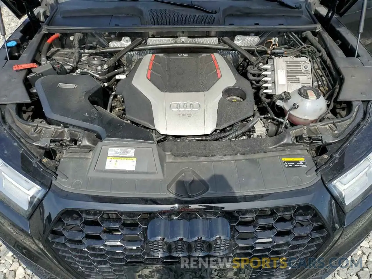 12 fotografías del automóvil dañado WA1B4AFY9L2123590 AUDI SQ5 2020