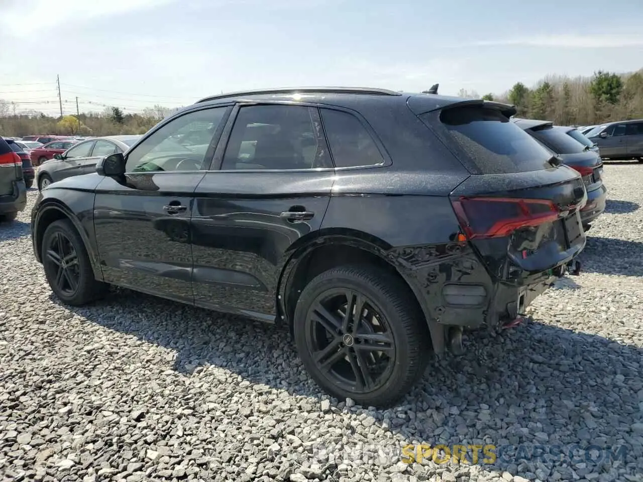 2 fotografías del automóvil dañado WA1B4AFY9L2123590 AUDI SQ5 2020